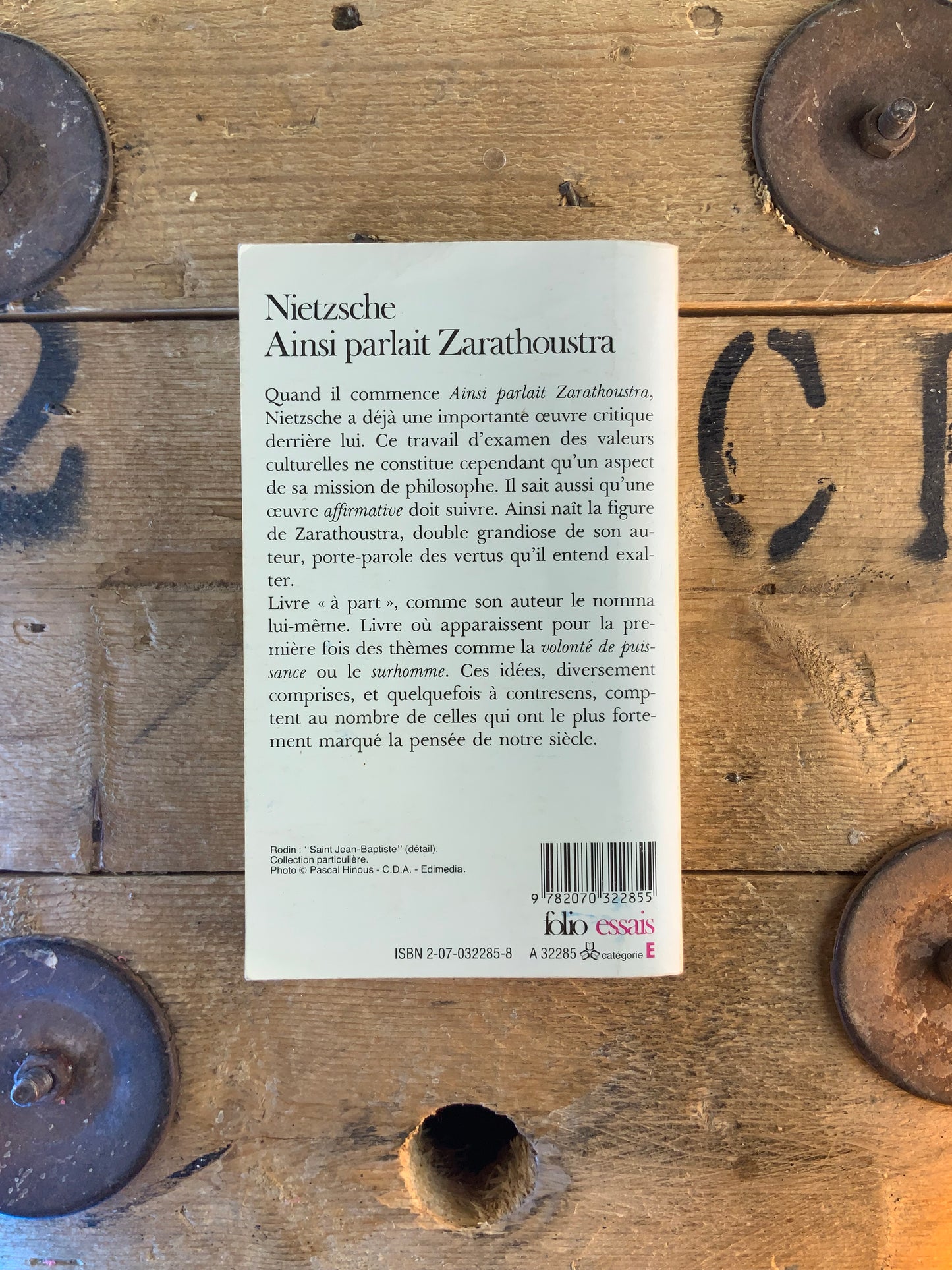Ainsi parlait Zarathoustra - Friedrich Nietzsche