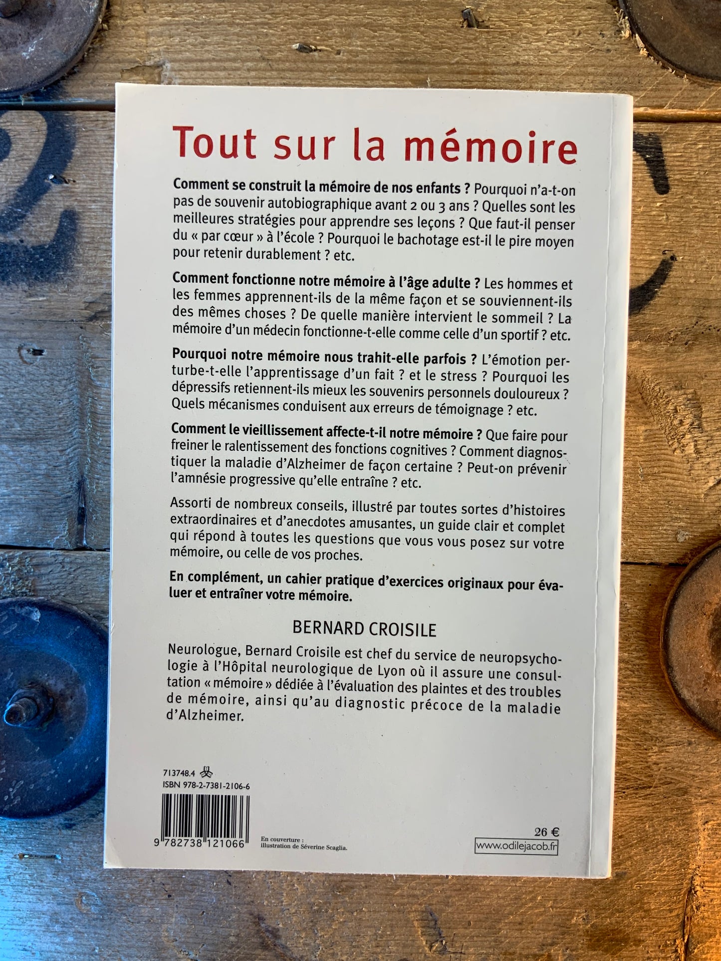 Tout sur la mémoire - Bernard Croisile