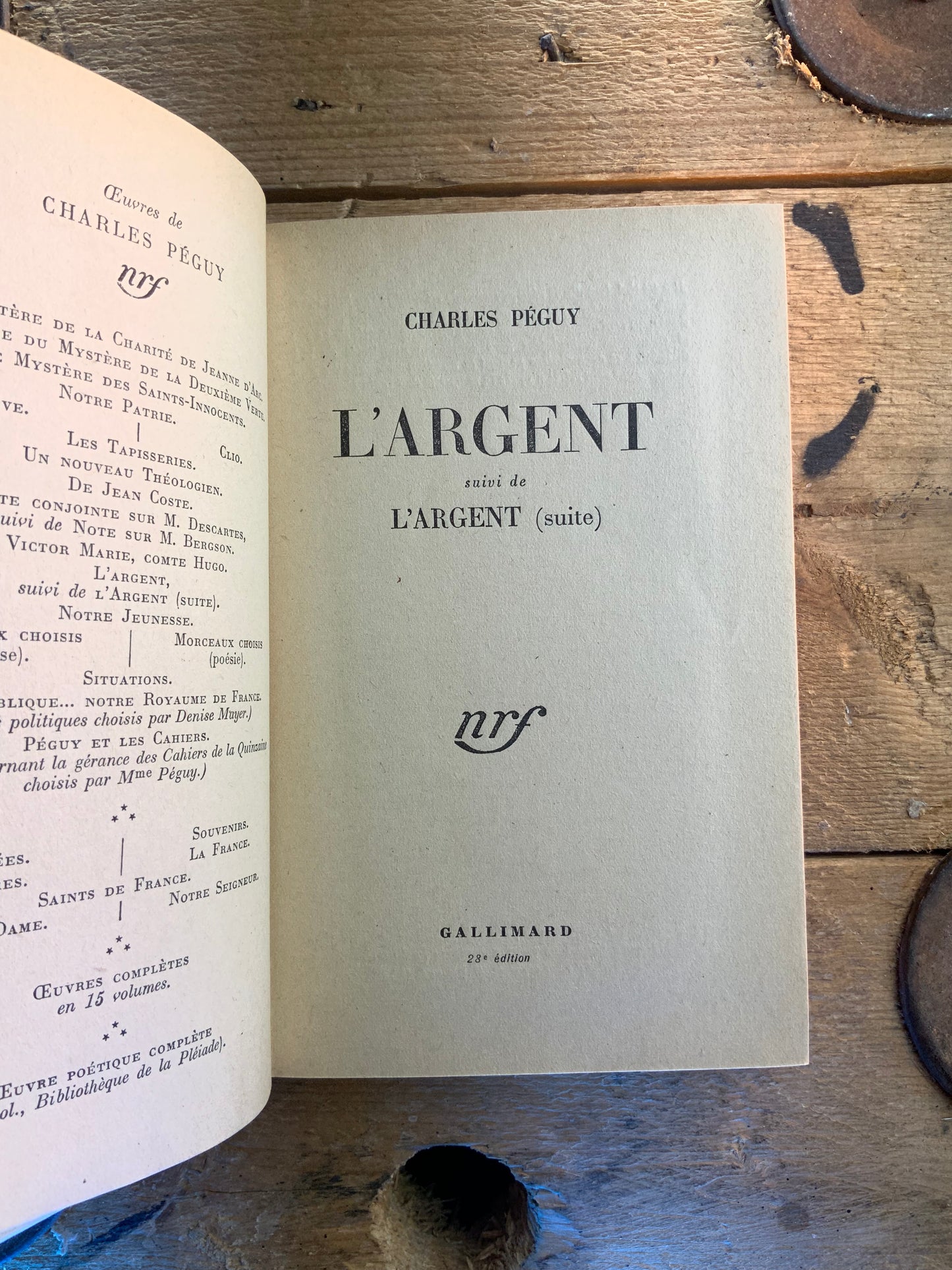 L’argent - Charles Péguy