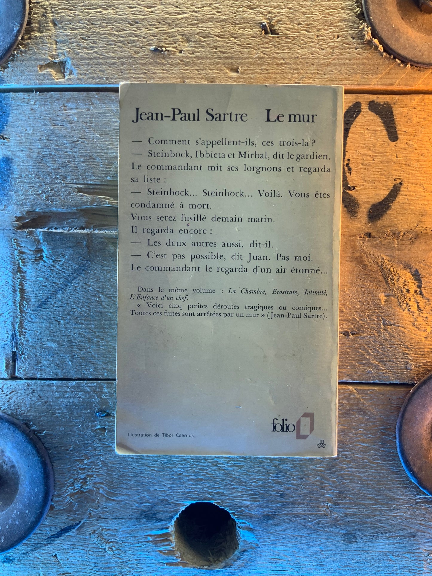 Le mur - Jean-Paul Sartre