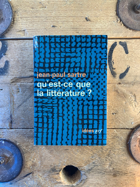 Qu’est-ce que la littérature ? - Jean-Paul Sartre