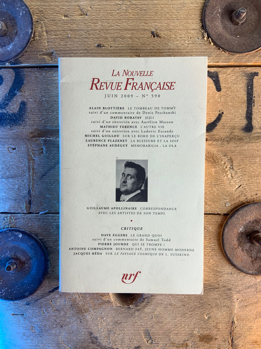 N.R.F numéro 590 [ La Nouvelle Revue Française ]