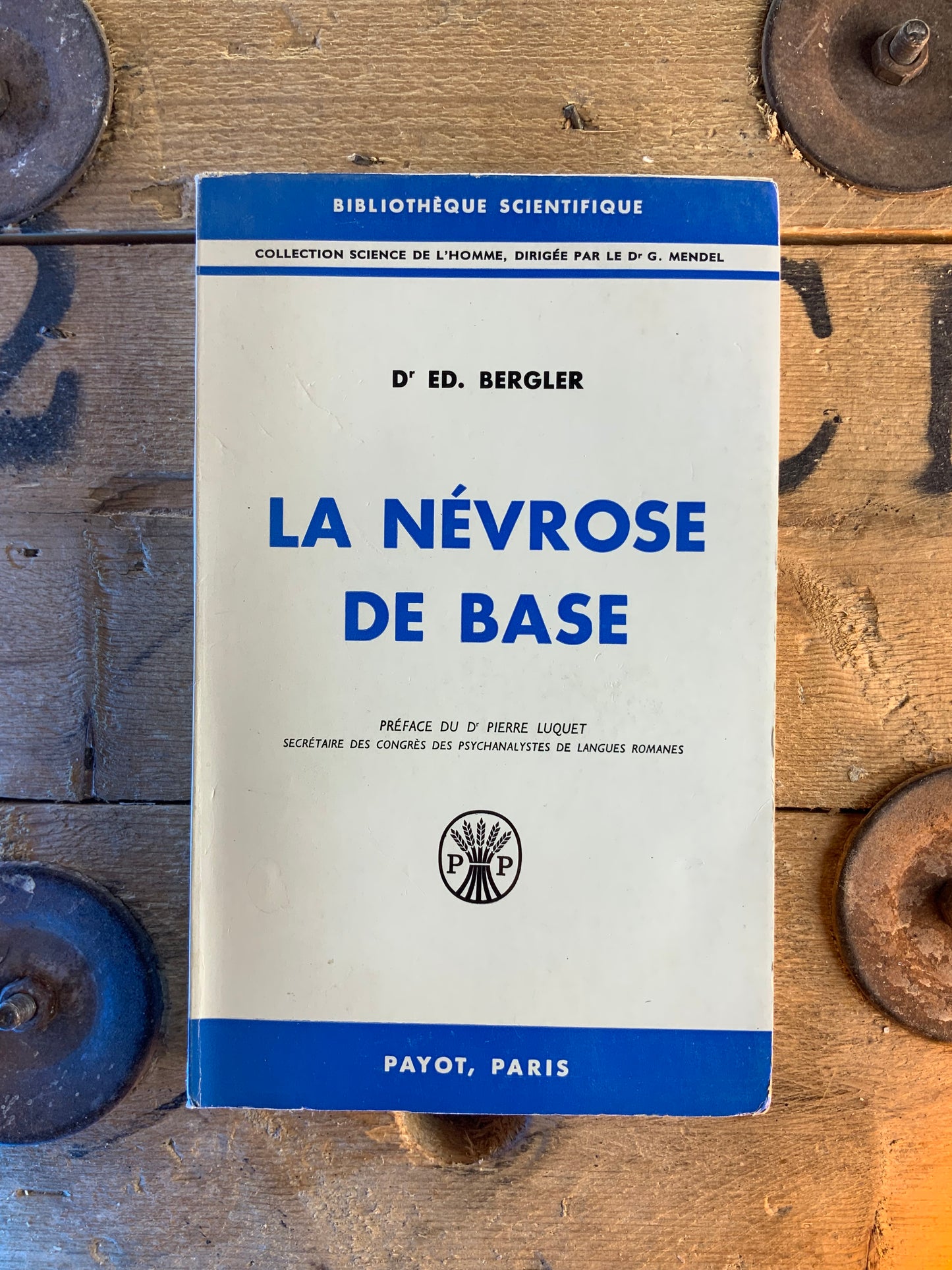 La névrose de base - Ed. Bergler