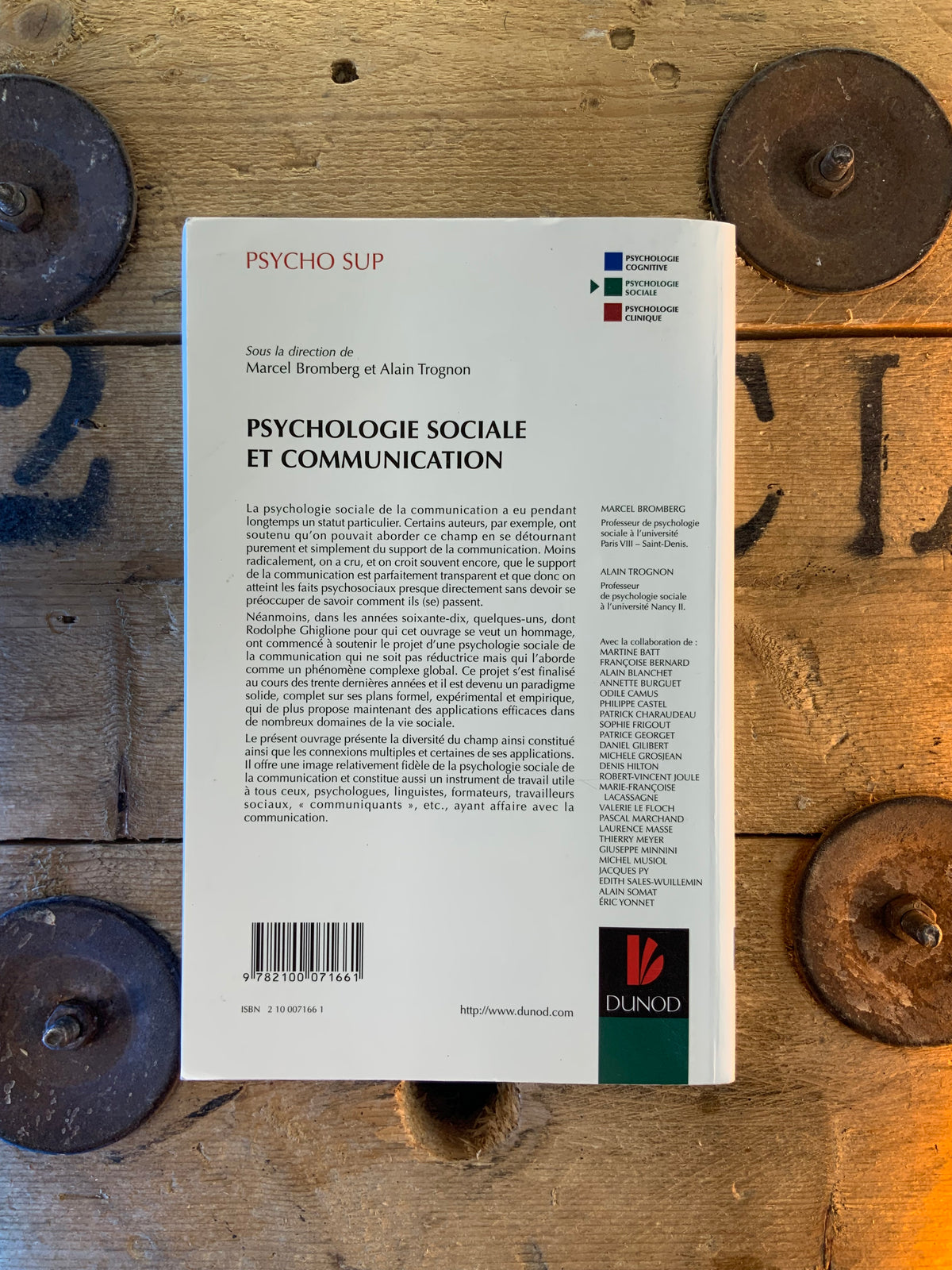 Psychologie sociale et communication - Marcel Bromberg et Alain Trognon