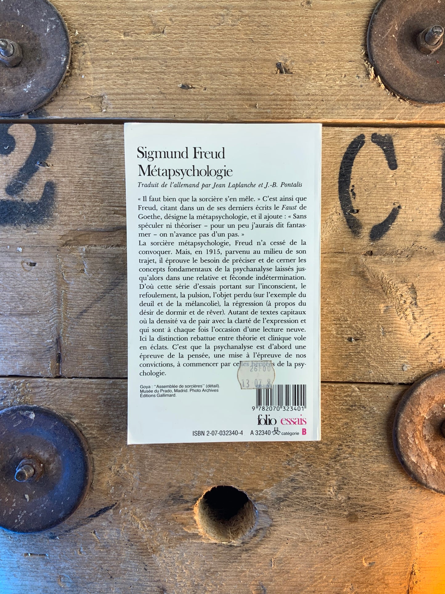 Métapsychologie - Sigmund Freud