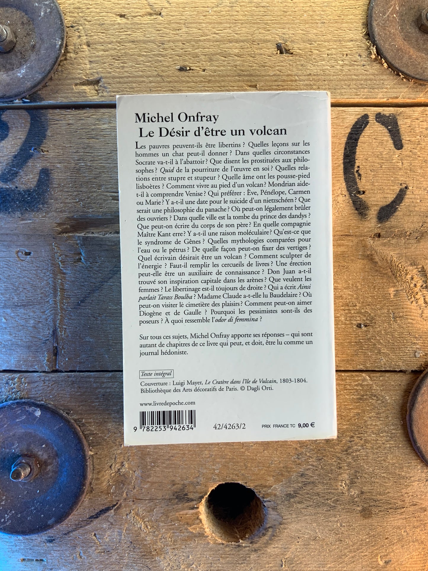 Le désir d’être volcan - Michel Onfray