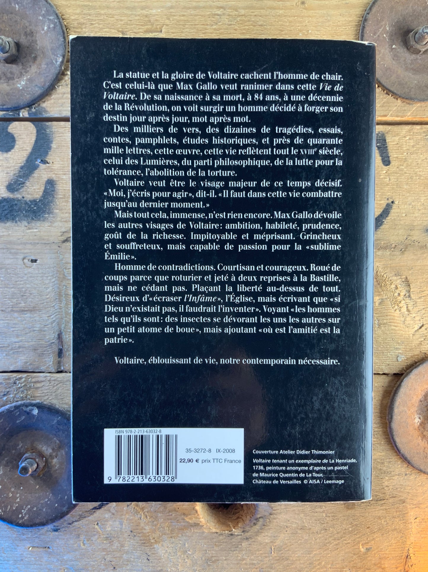 Vie de Voltaire - Max Gallo