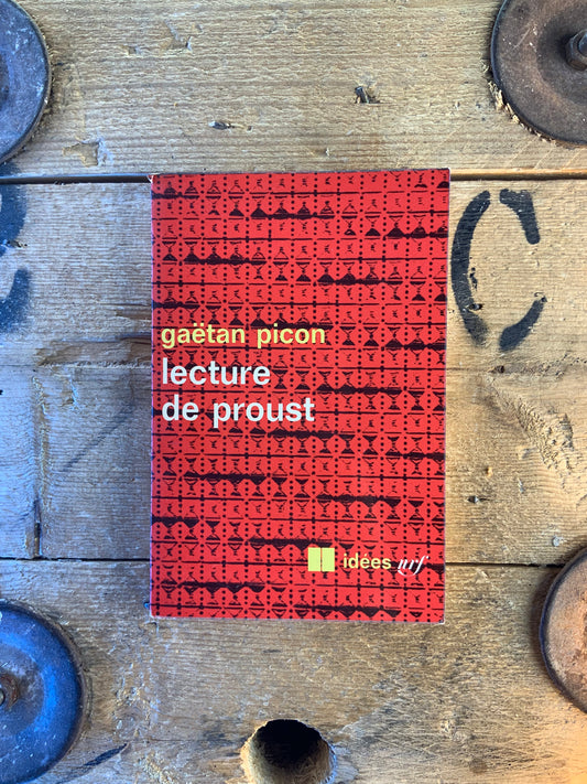 Lecture de Proust - Gaëtan Picon