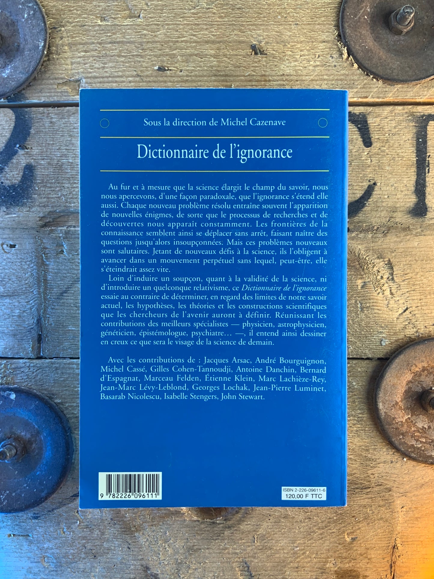 Dictionnaire de l’ignorance aux frontières de la science