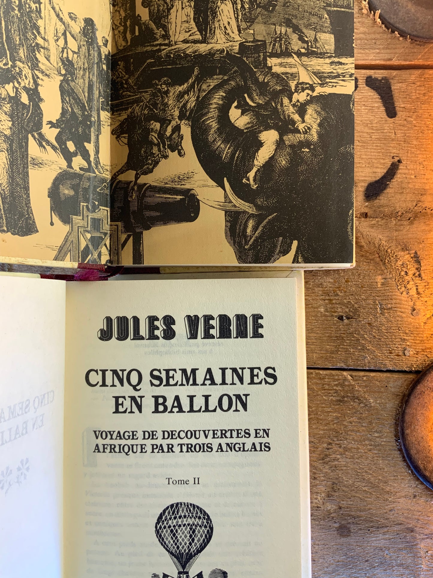 Cinq semaines en ballon (en 2 volumes)- Jules Verne