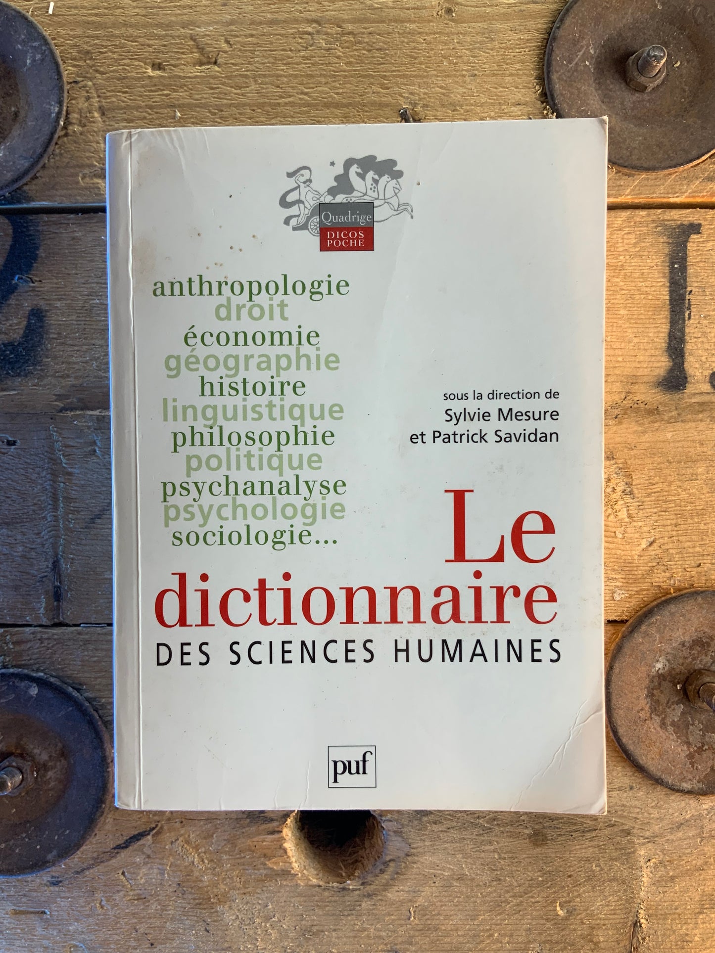 Le dictionnaire des sciences humaines