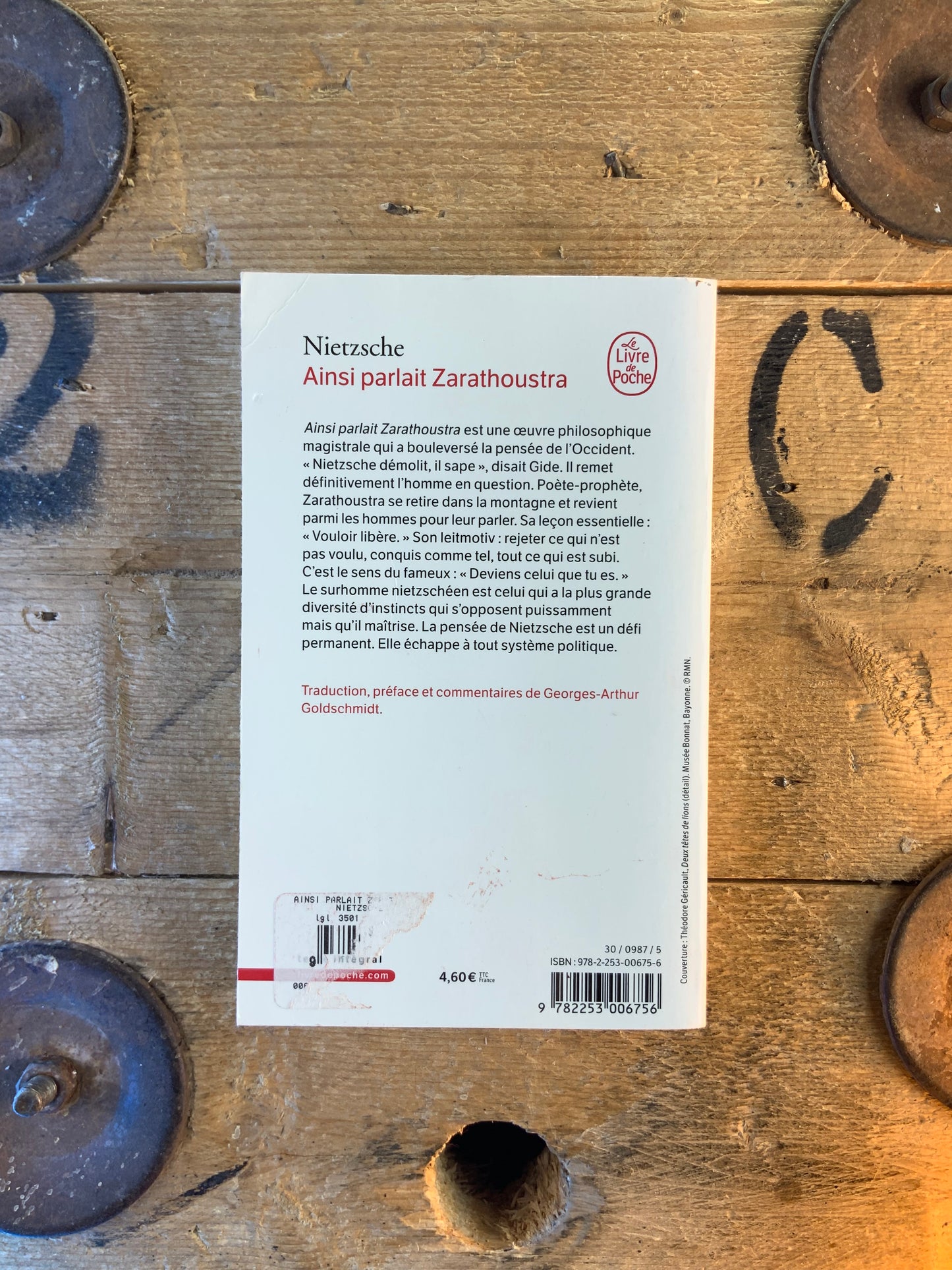 Ainsi parlait Zarathoustra - Friedrich Nietzsche