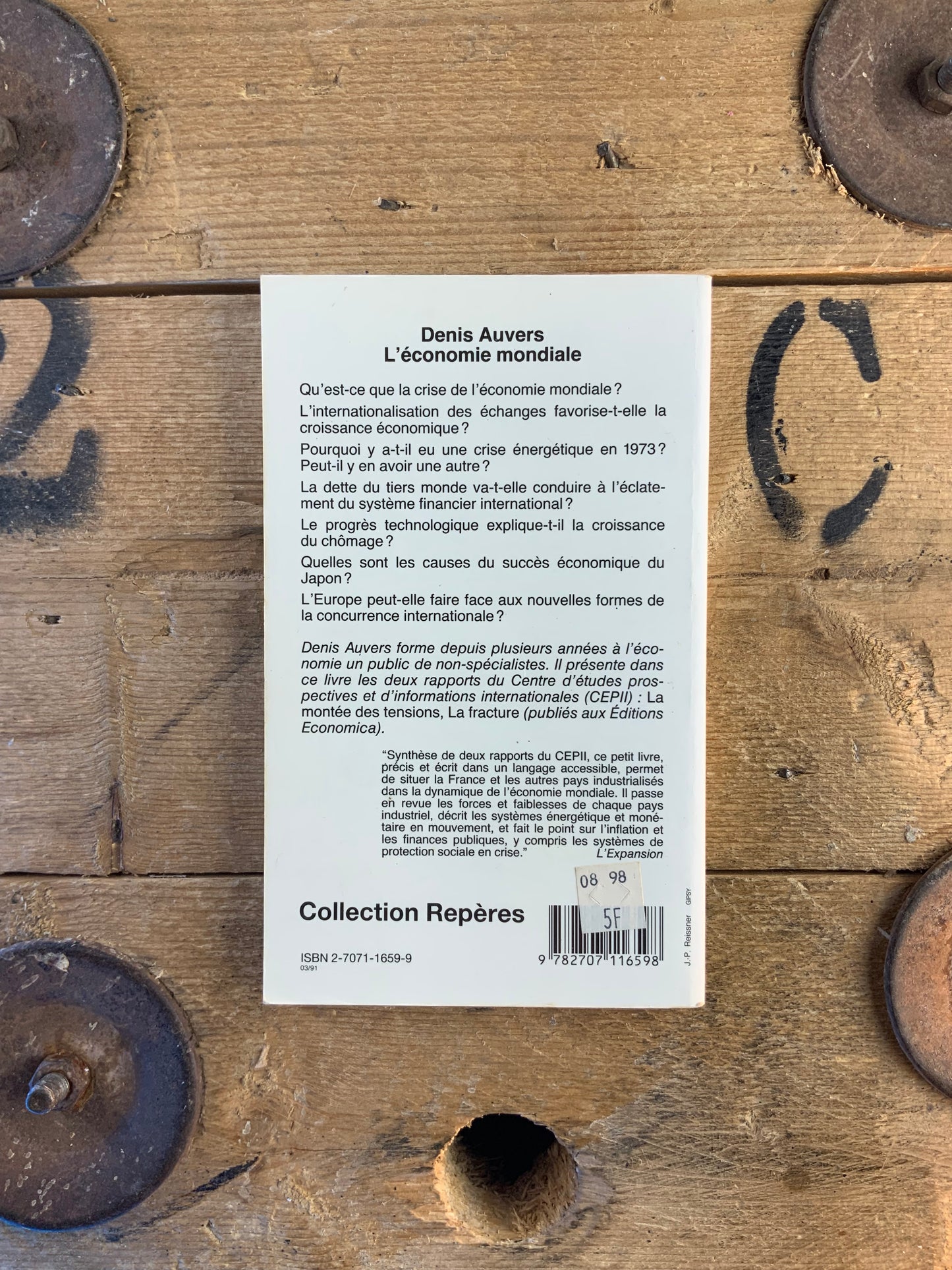 L’économie mondiale - Denis Auvers