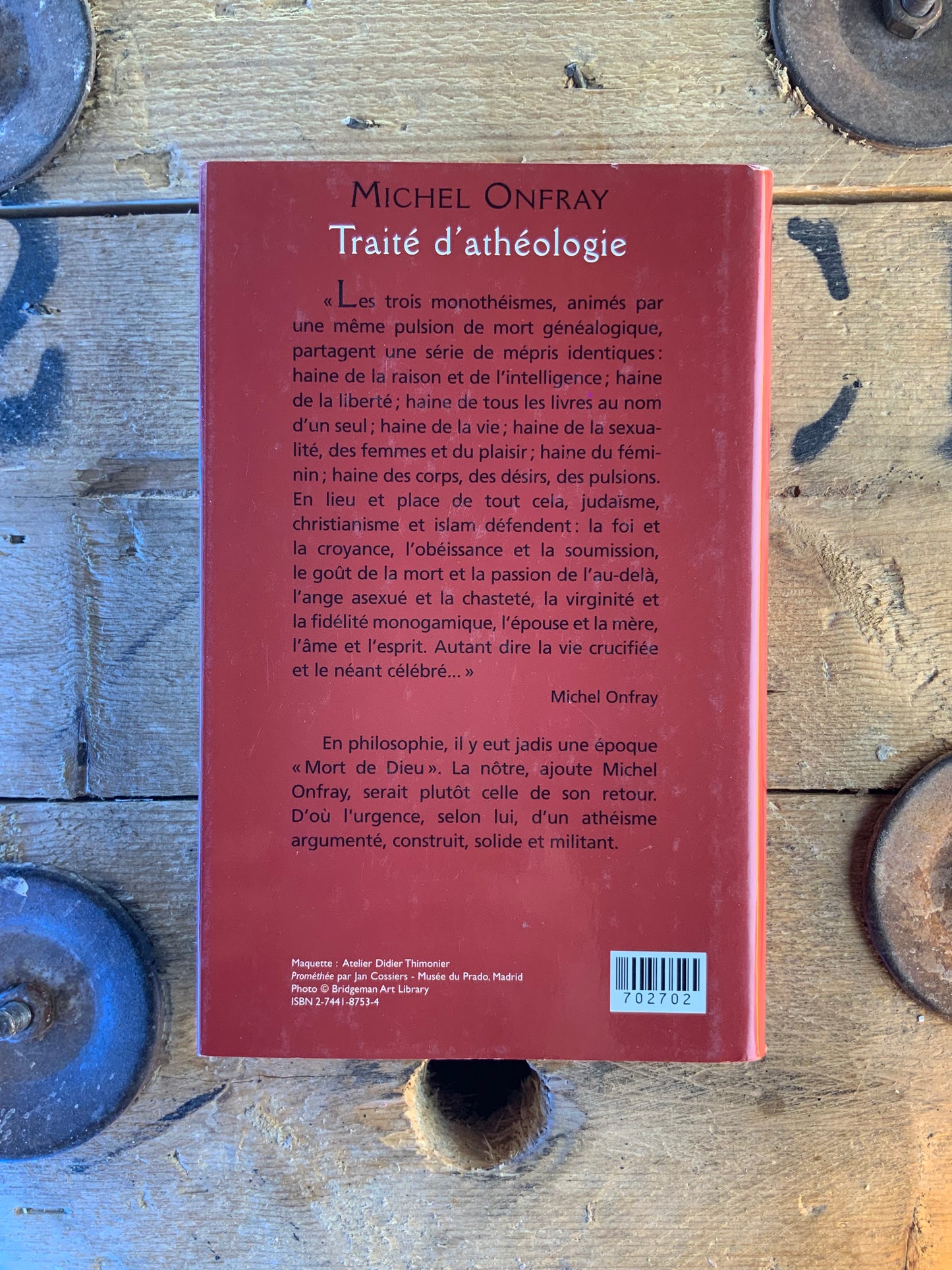 Traité d’athéologie - Michel Onfray