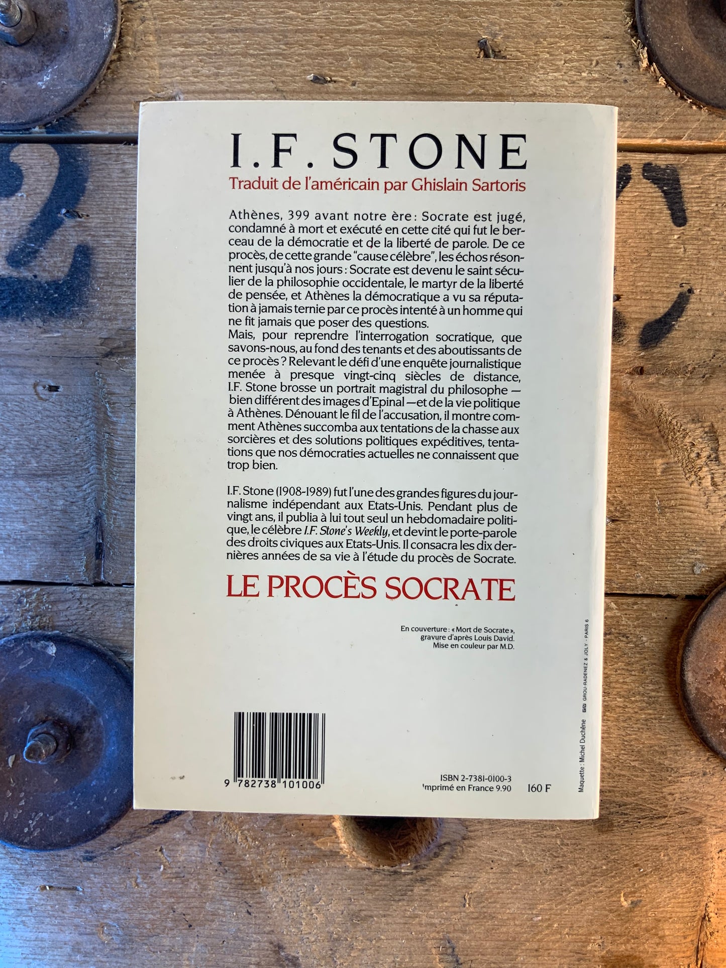 Le procès Socrate - I. F. Stone