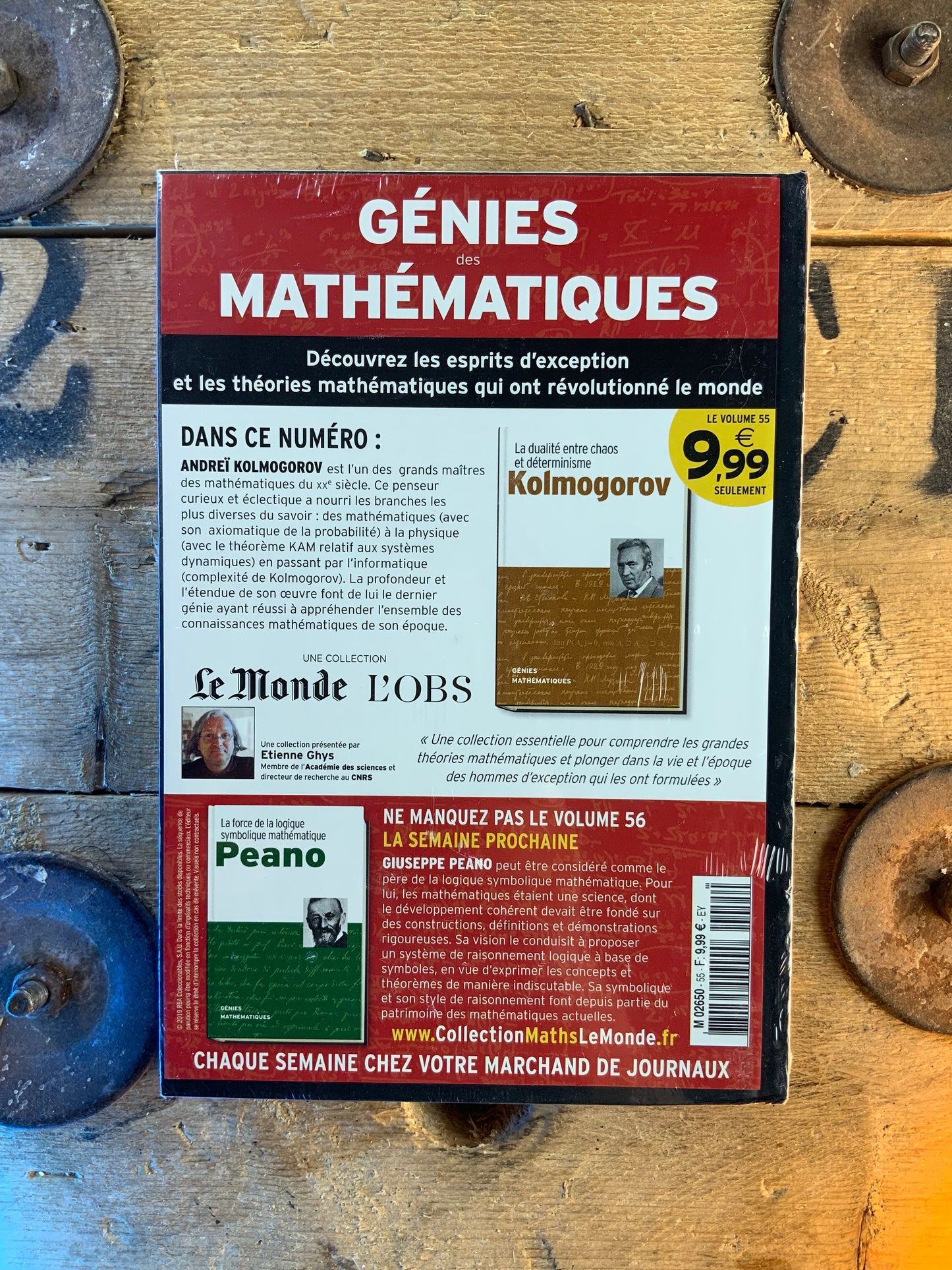 Kolmogorov : La dualité entre chaos et déterminisme [ COLLECTION GÉNIES MATHÉMATIQUES ]
