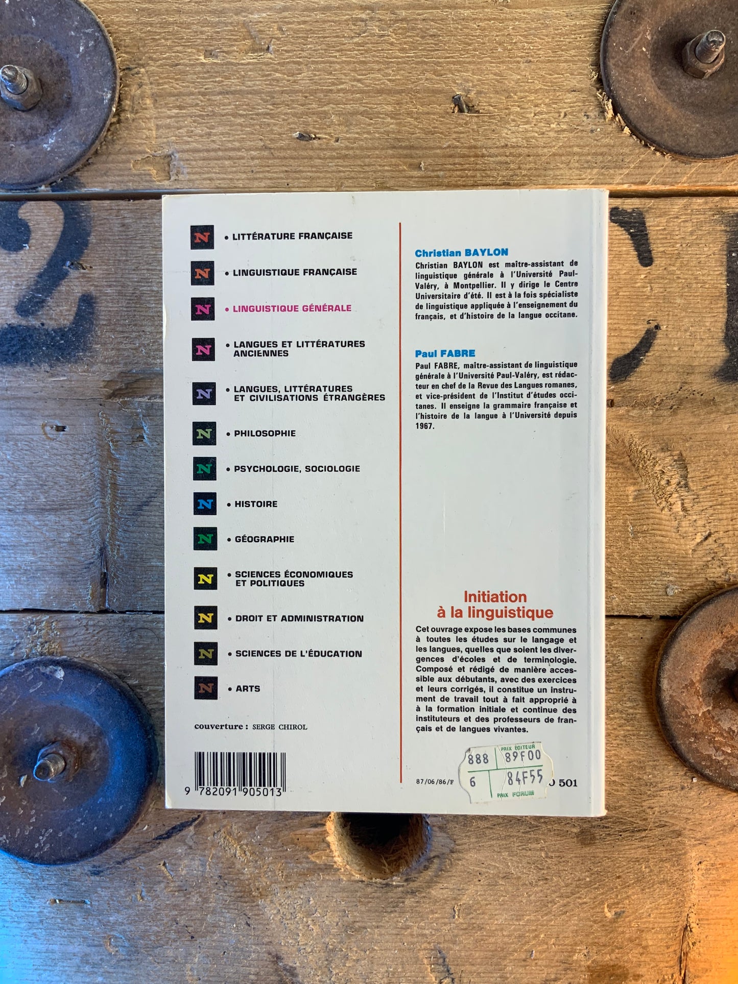 Initiation à la linguistique - Christian Baylon et Paul Fabre