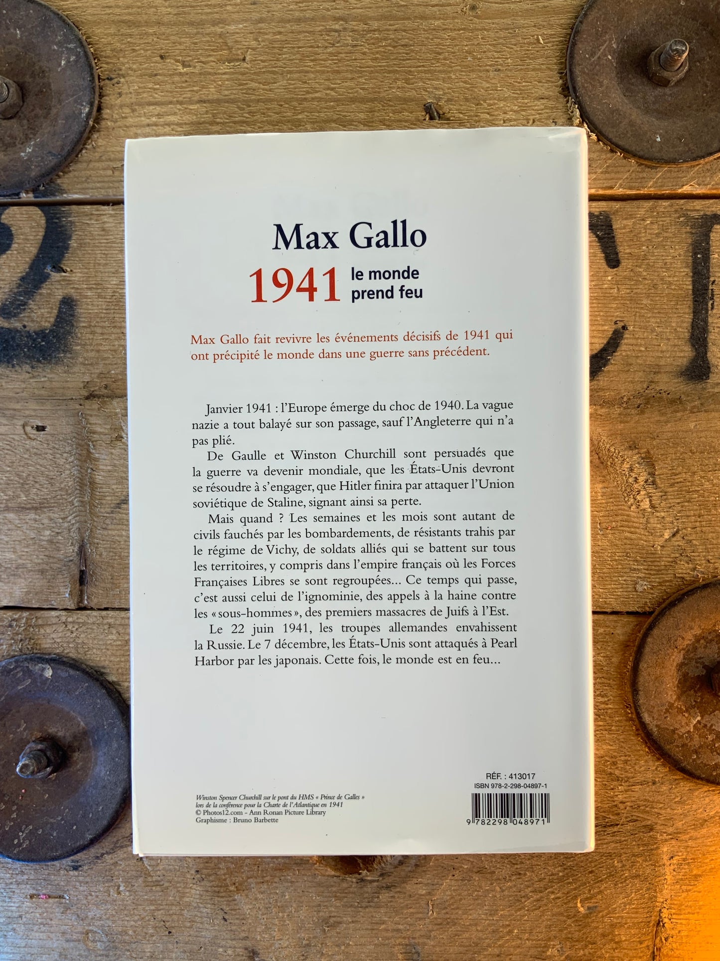 1941 le monde prend feu - Max Gallo