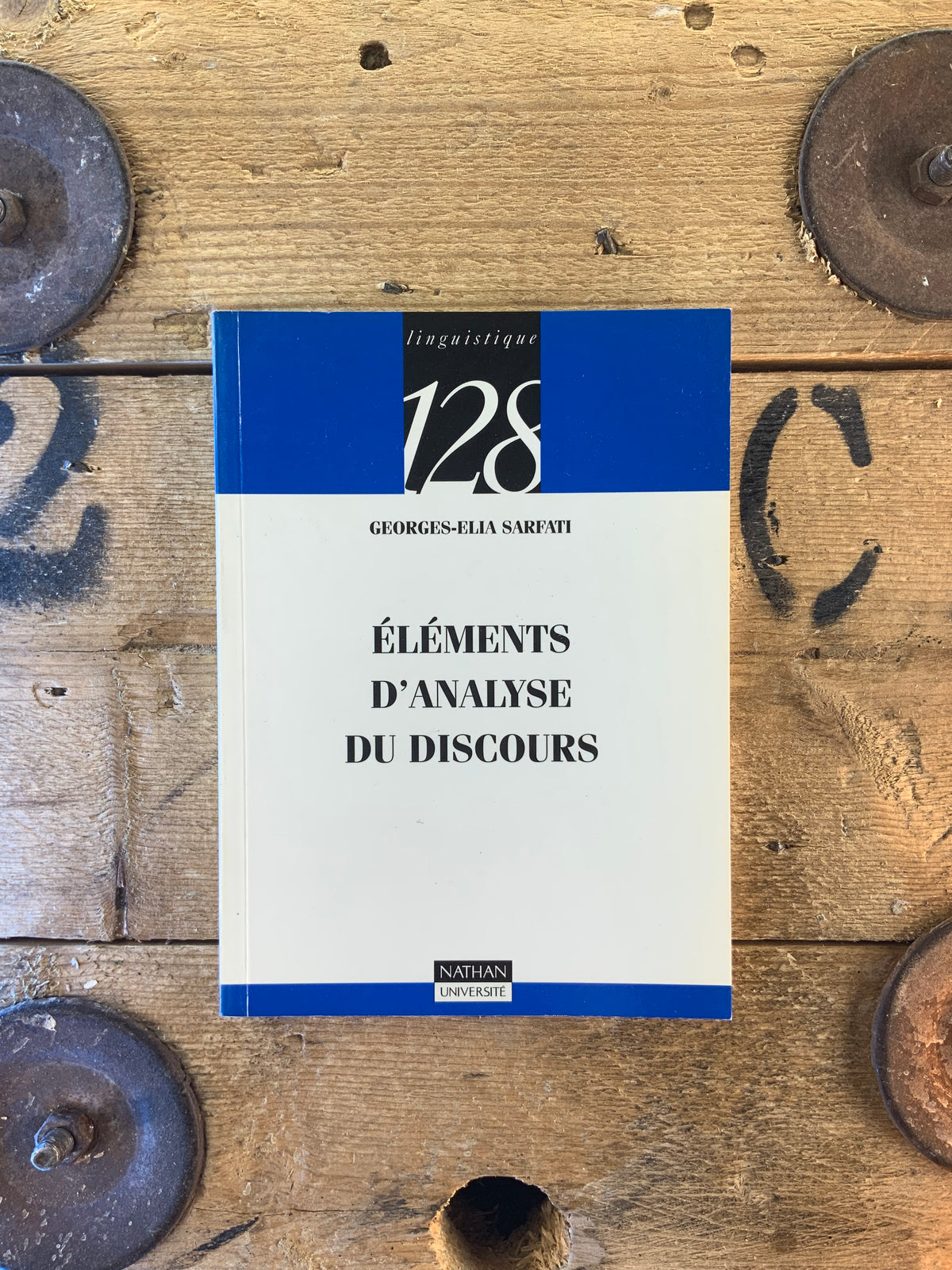 Éléments d’analyse du discours - Georges-Elia Sarfati