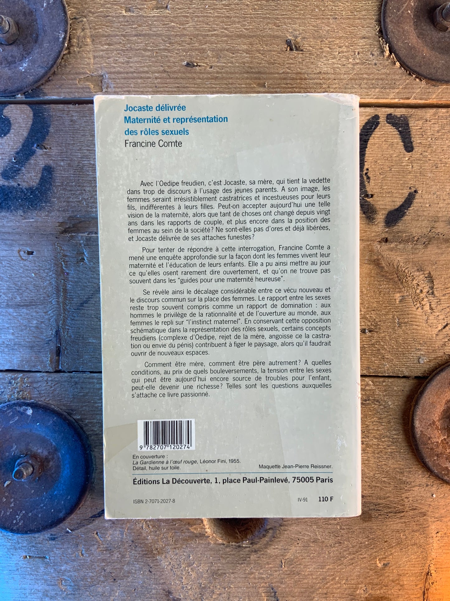 Jocaste délivrée : maternité et représentation des rôles sexuels - Francine Comte