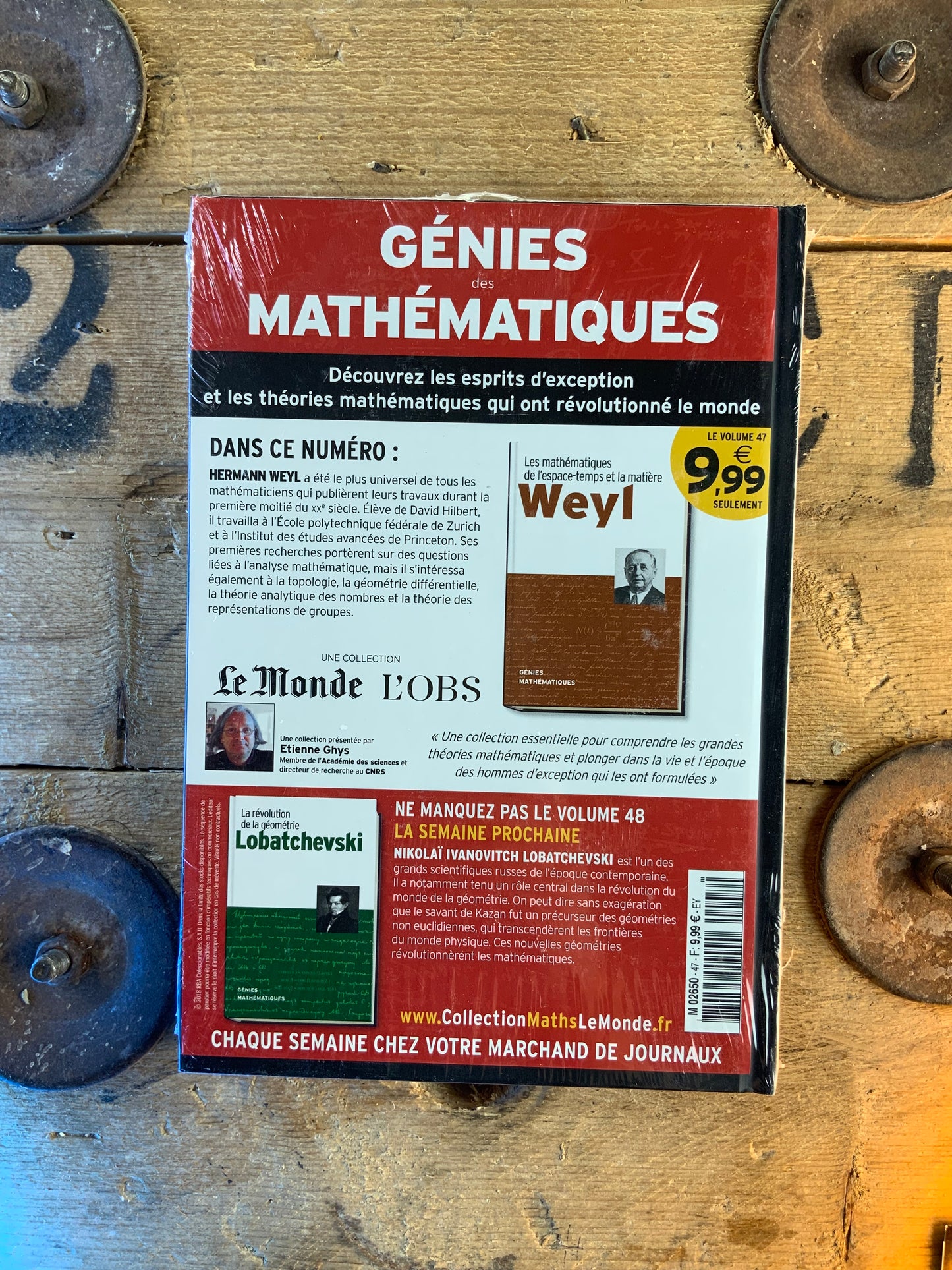 Weyl : Les mathématatiques de l’espace-temps et la matière [ COLLECTION GÉNIES MATHÉMATIQUES ]