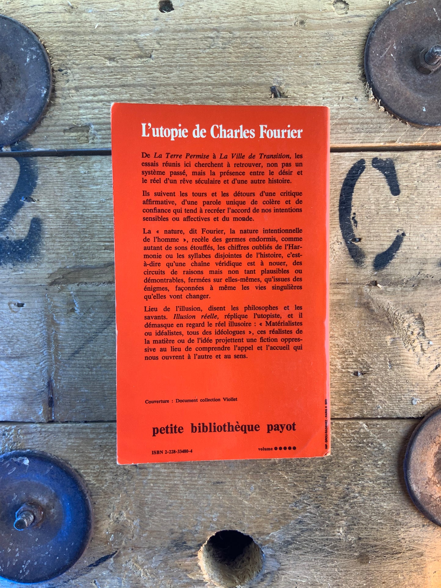 L’utopie de Charles Fourier - Simone Debout