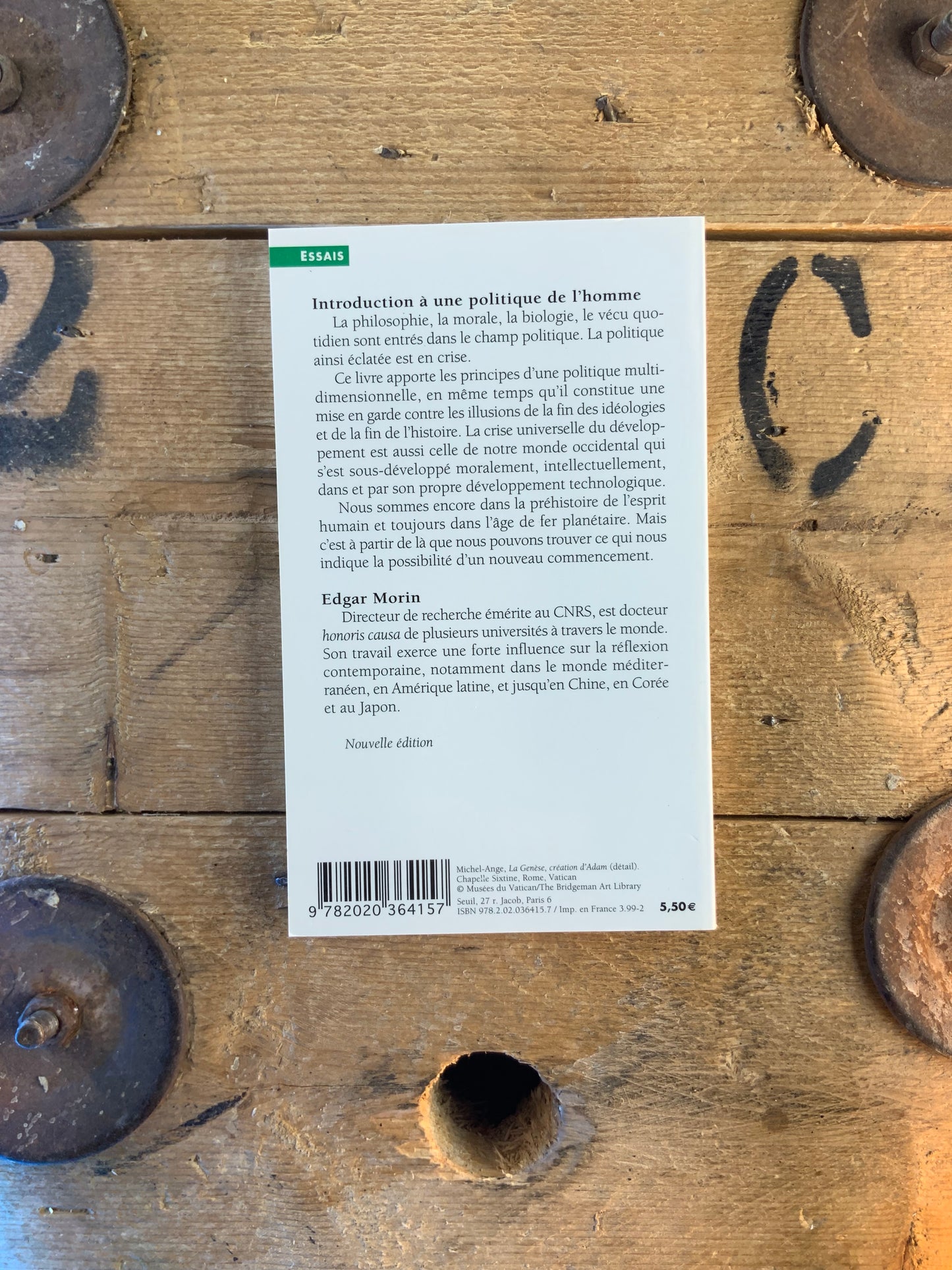 Introduction à une politique de l’homme - Edgar Morin
