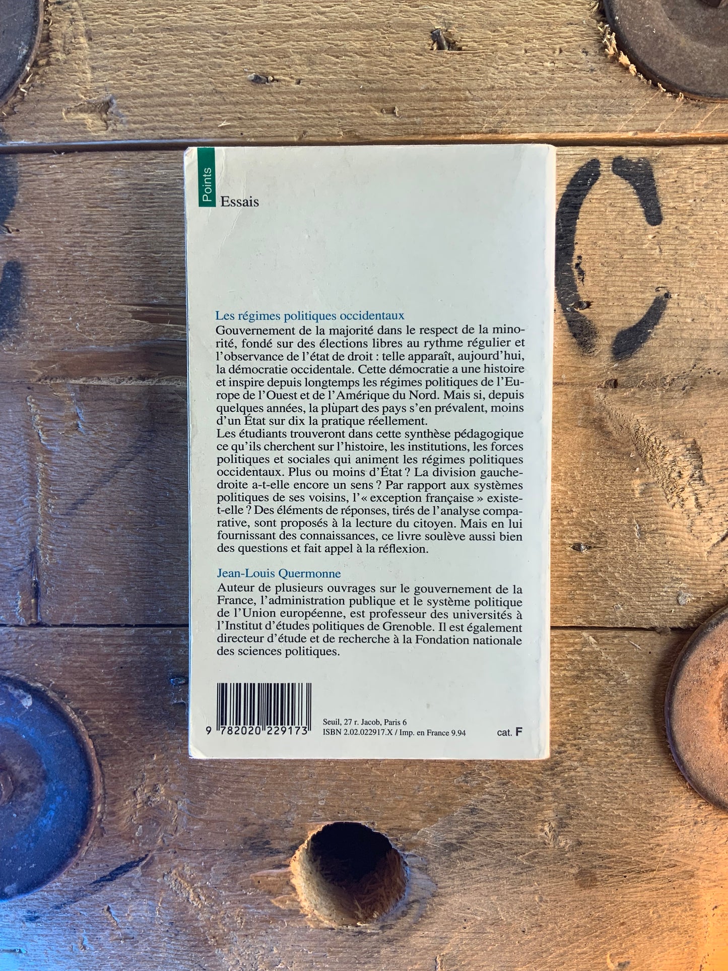 Les régimes politiques occidentaux - Jean-Louis Quermonne