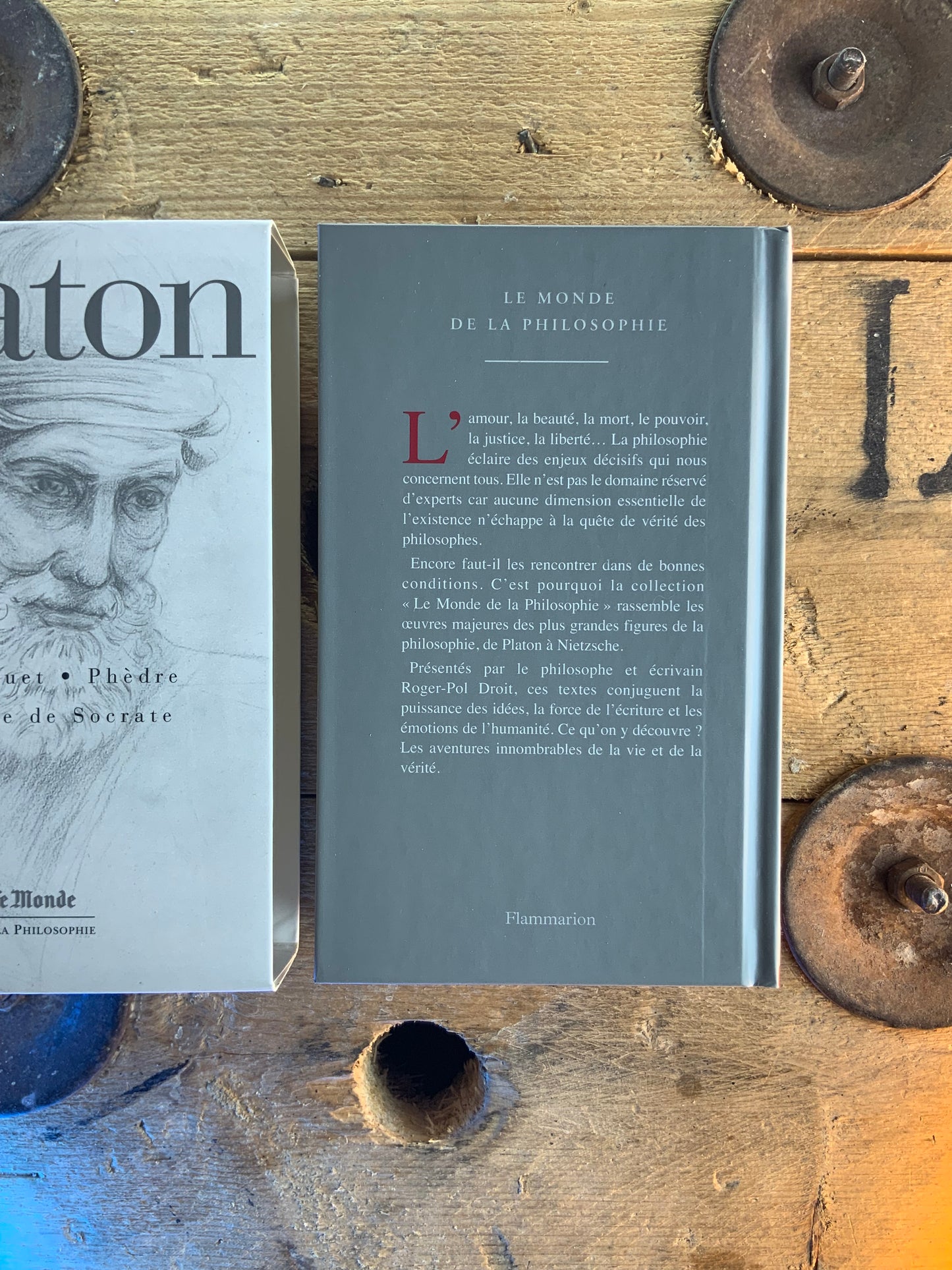 Le banquet . Phèdre . Apologie de Socrate - Platon