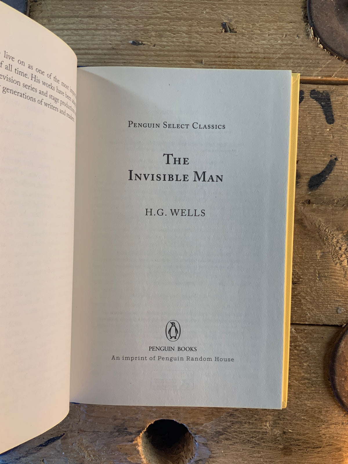 The invisible man - H. G. Wells [neuf]