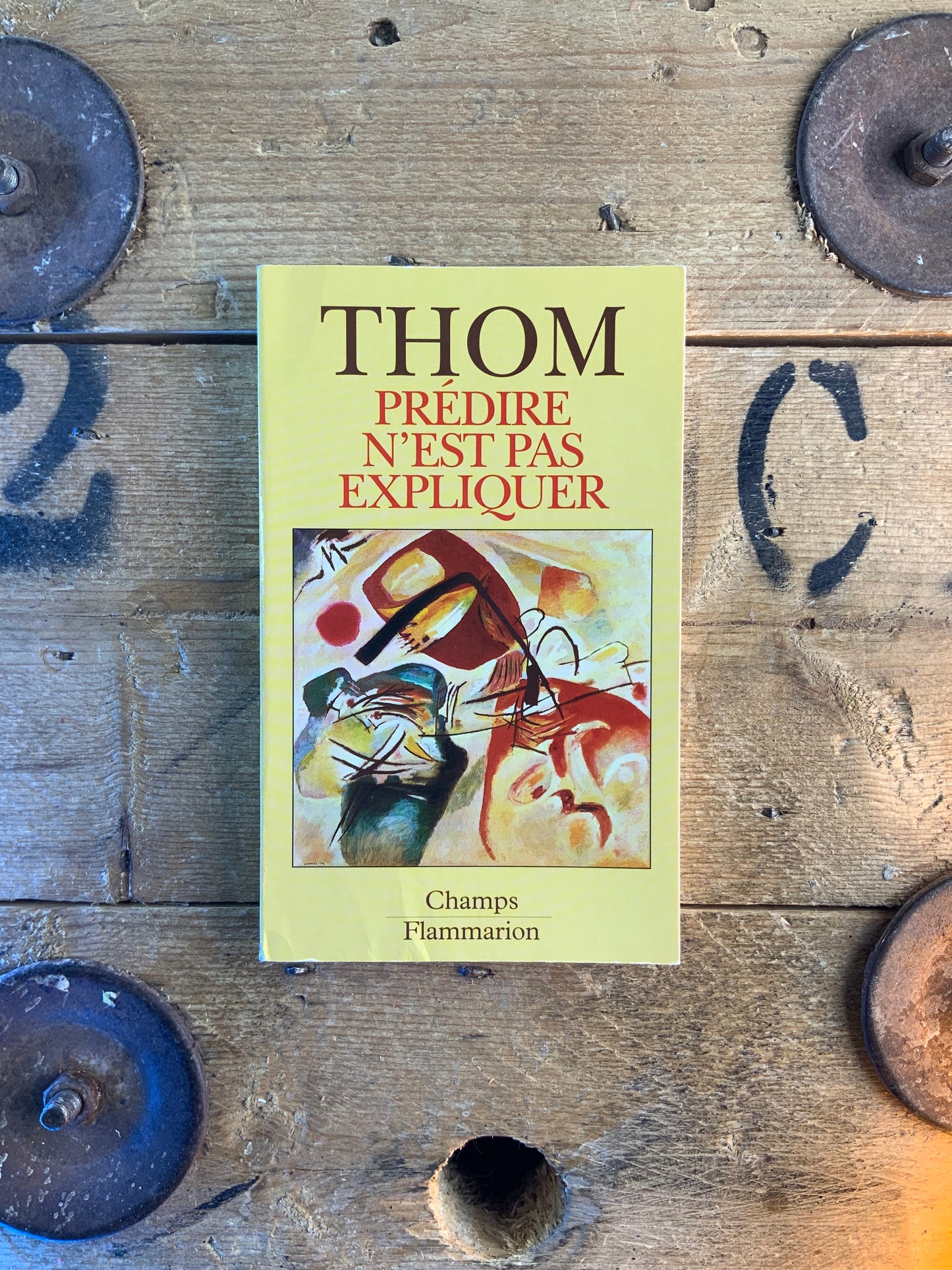 Prédire n’est pas expliquer - René Thom