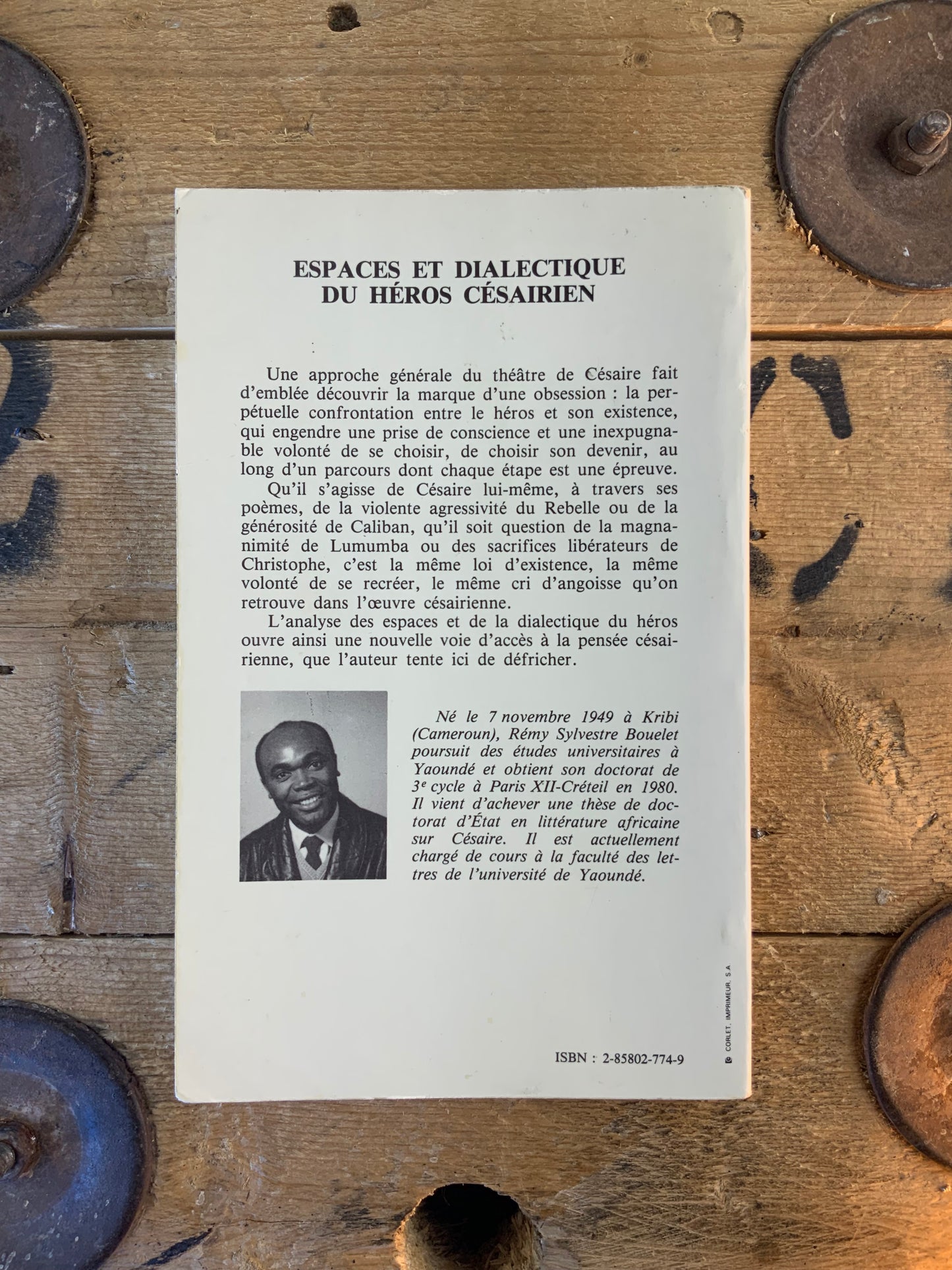 Espaces et dialectique du héros césarien - Rémy Sylvestre Bouelet