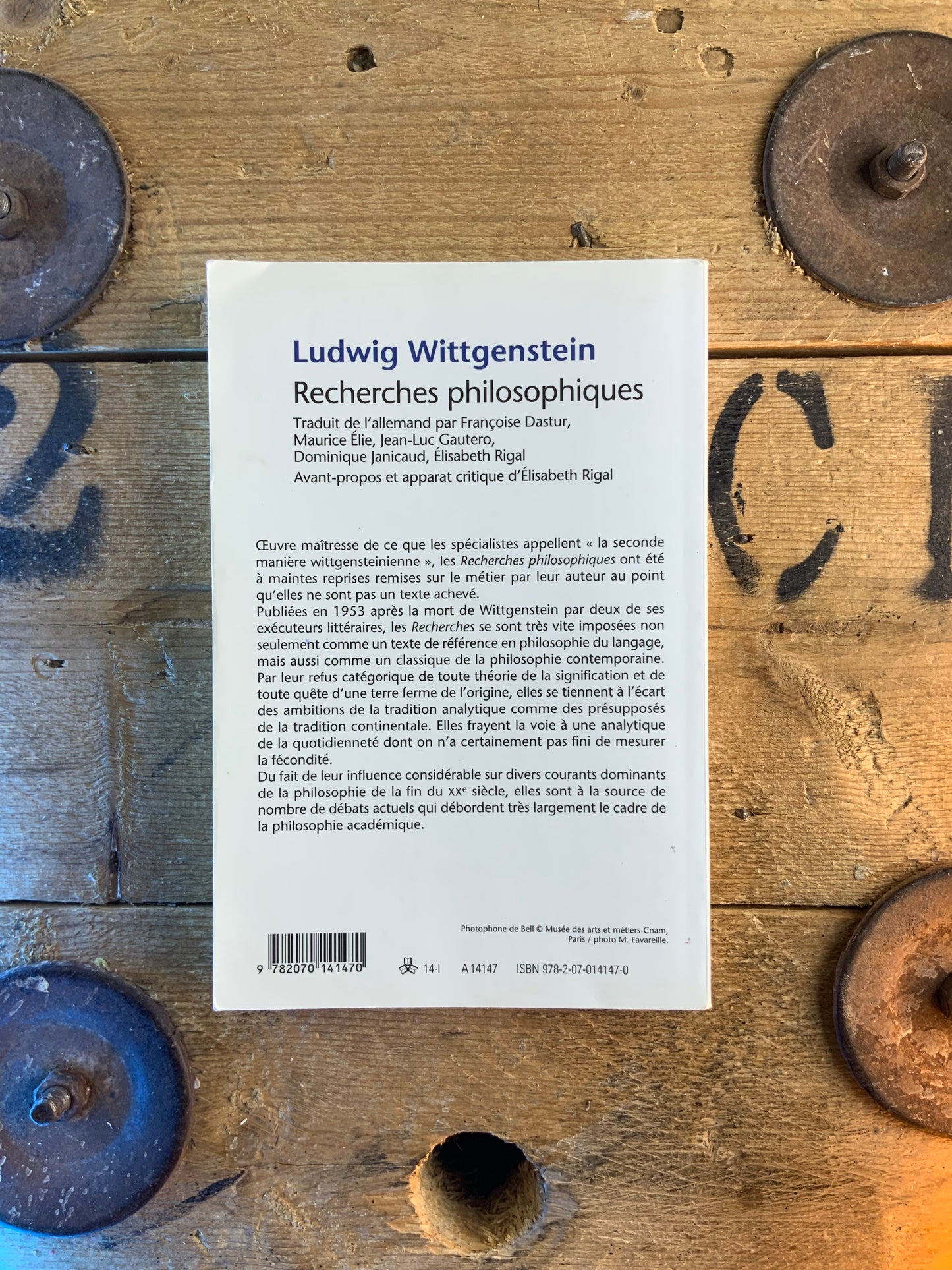 Recherches philosophiques - Ludwing Wittgenstein