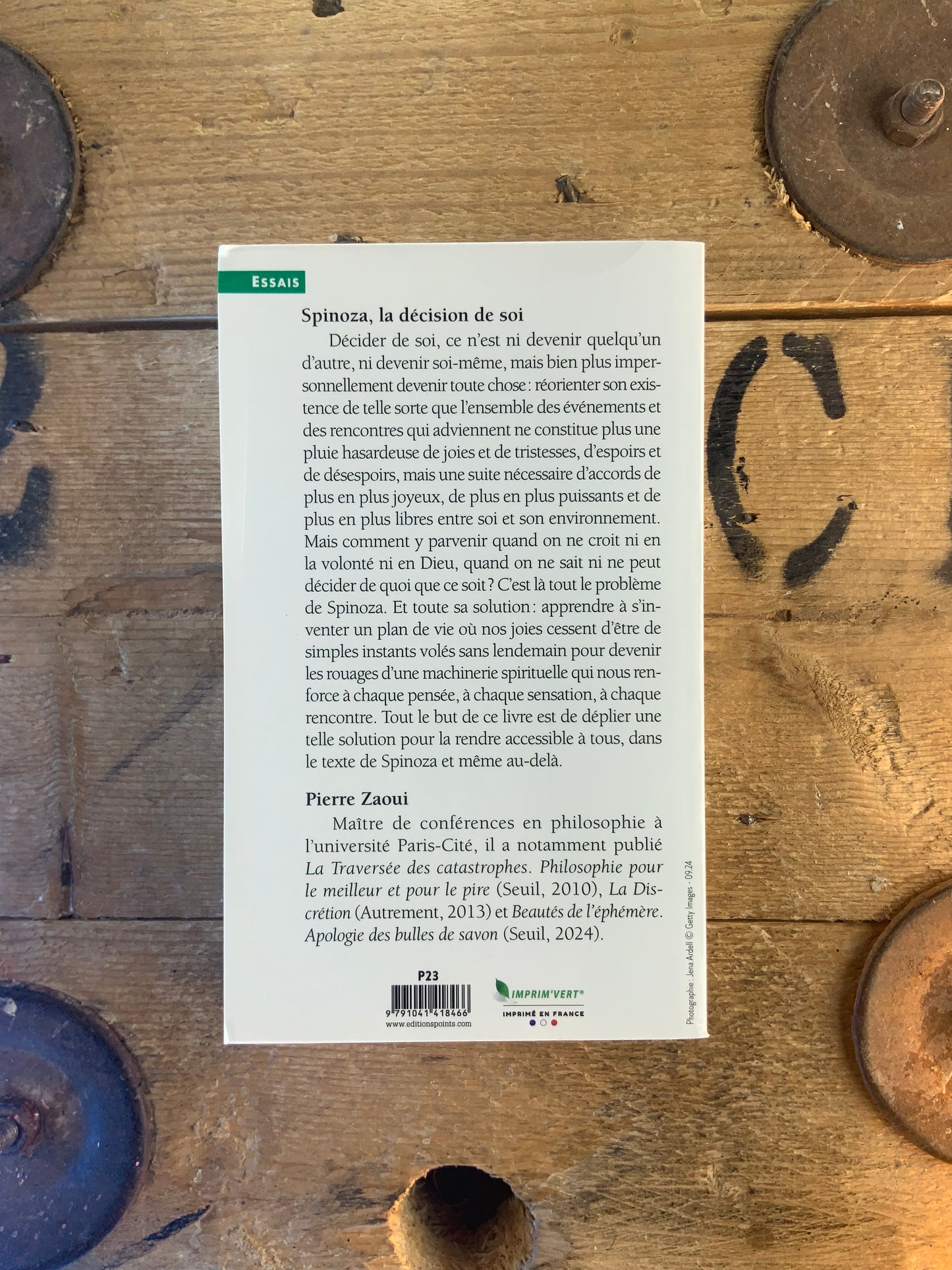 Spinoza, la décision de soi - Pierre Zaoui