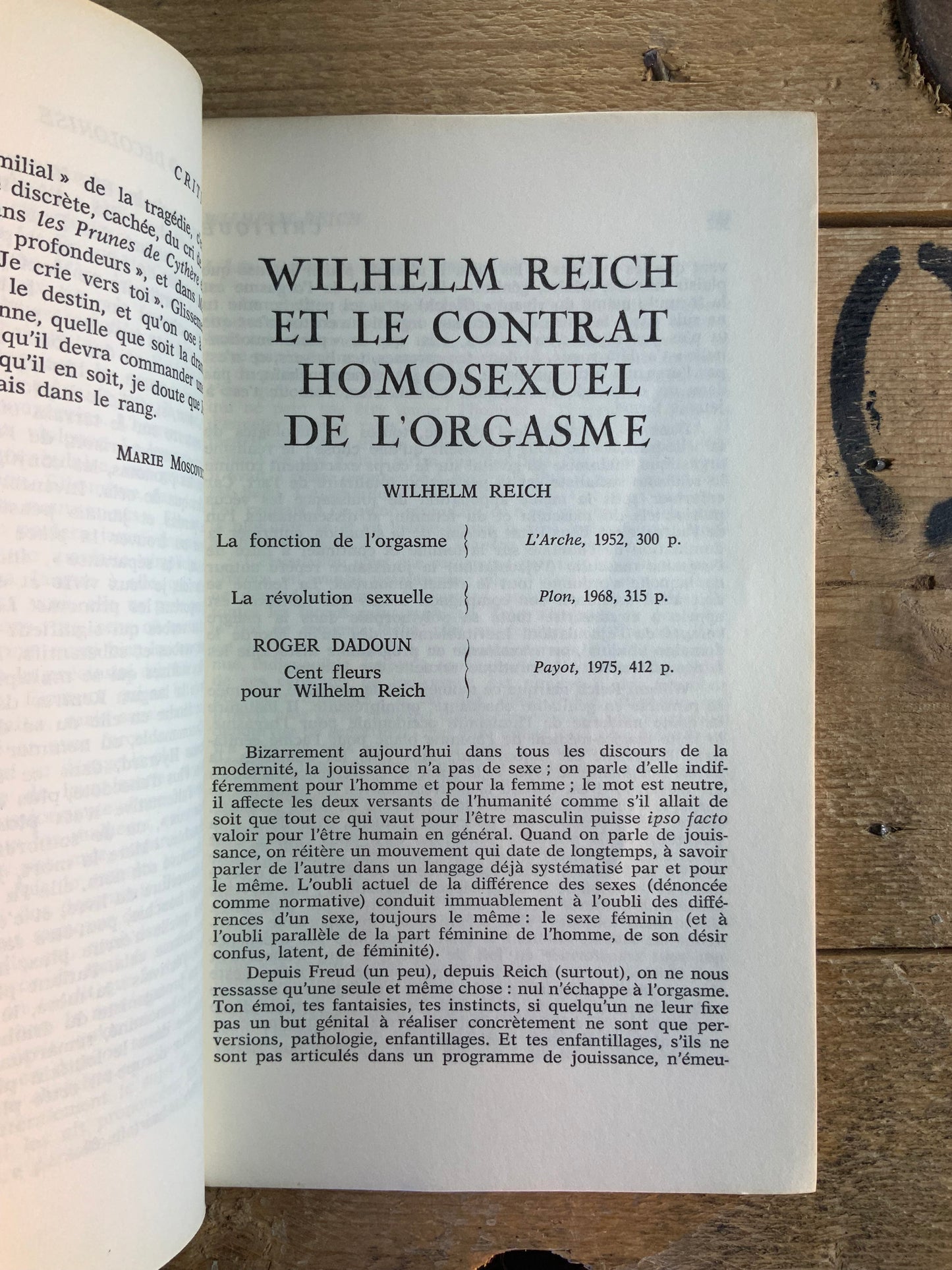 Michel Deguy : citations d’Ossip Mandelstam - Antoine Compagnon : ce ventre où dort le double sexe - Marie Moscovici : un langage décolonisé [ Revue Critique ] - Avril 1976 - n°347