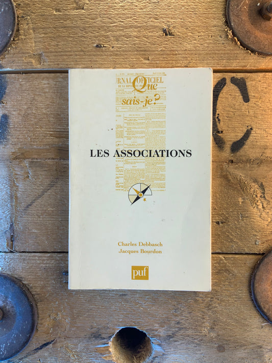 Les associations - Charles Debbasch et Jacques Bourdon