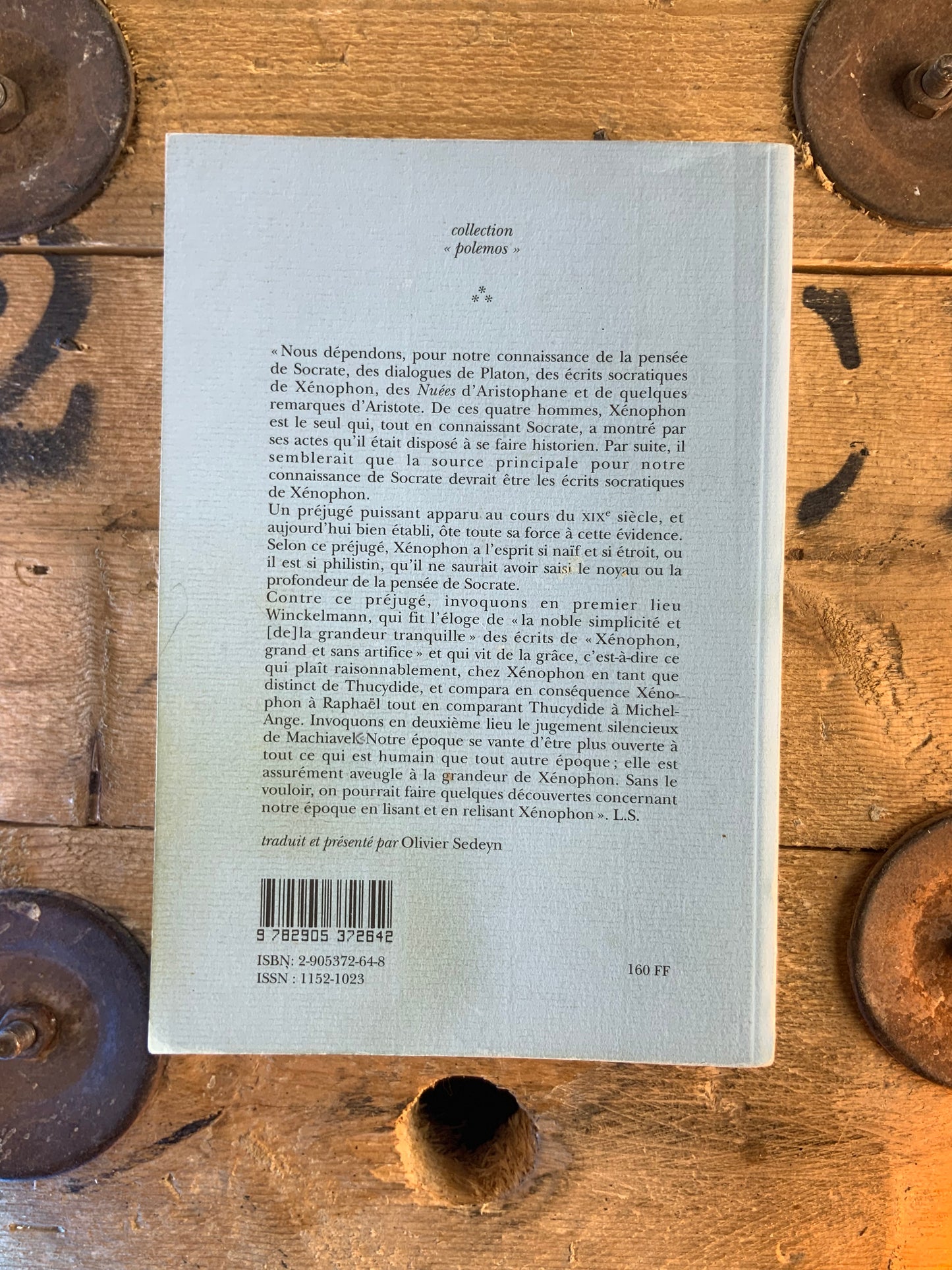 Le discours socratique de Xénophon. suivi de Le Socrate de Xénophon - Leo Strauss