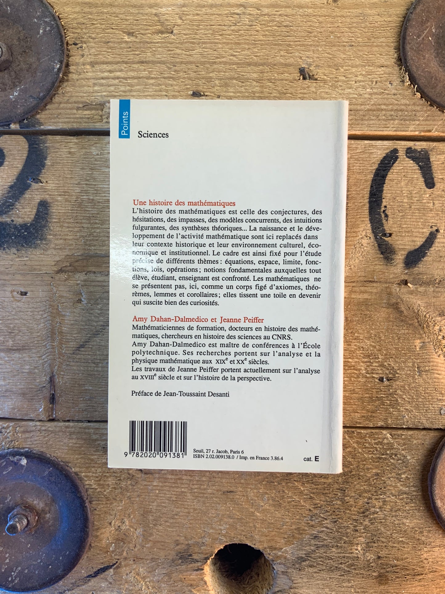 Une histoire des mathématiques : routes et dédales - A. Dahan-Dalmedico et J. Peiffer