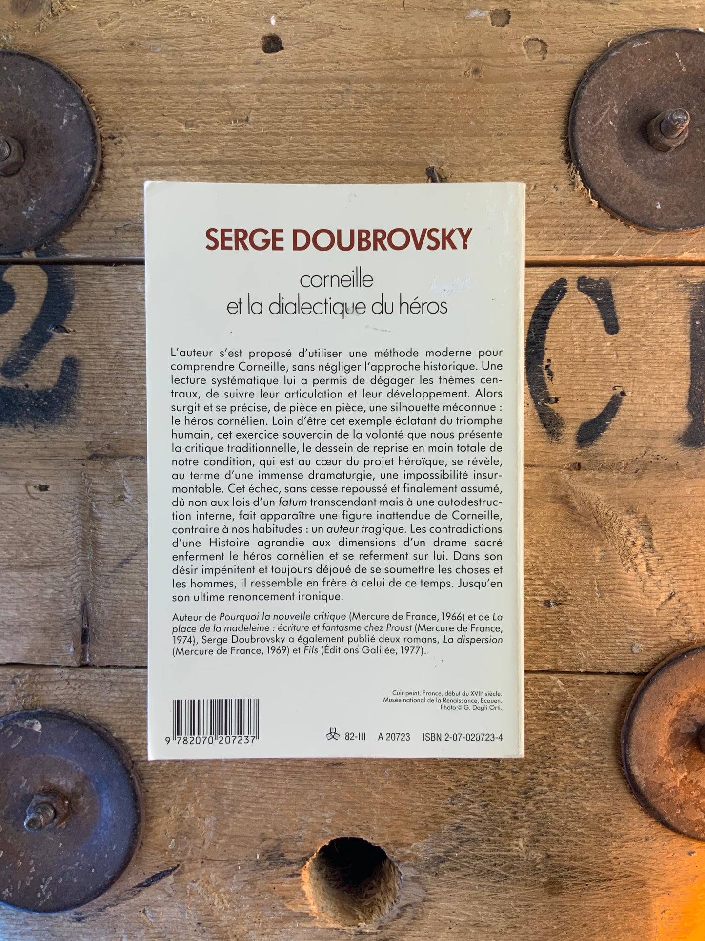 Corneille ou la dialectique du héros - Serge Doubrovsky