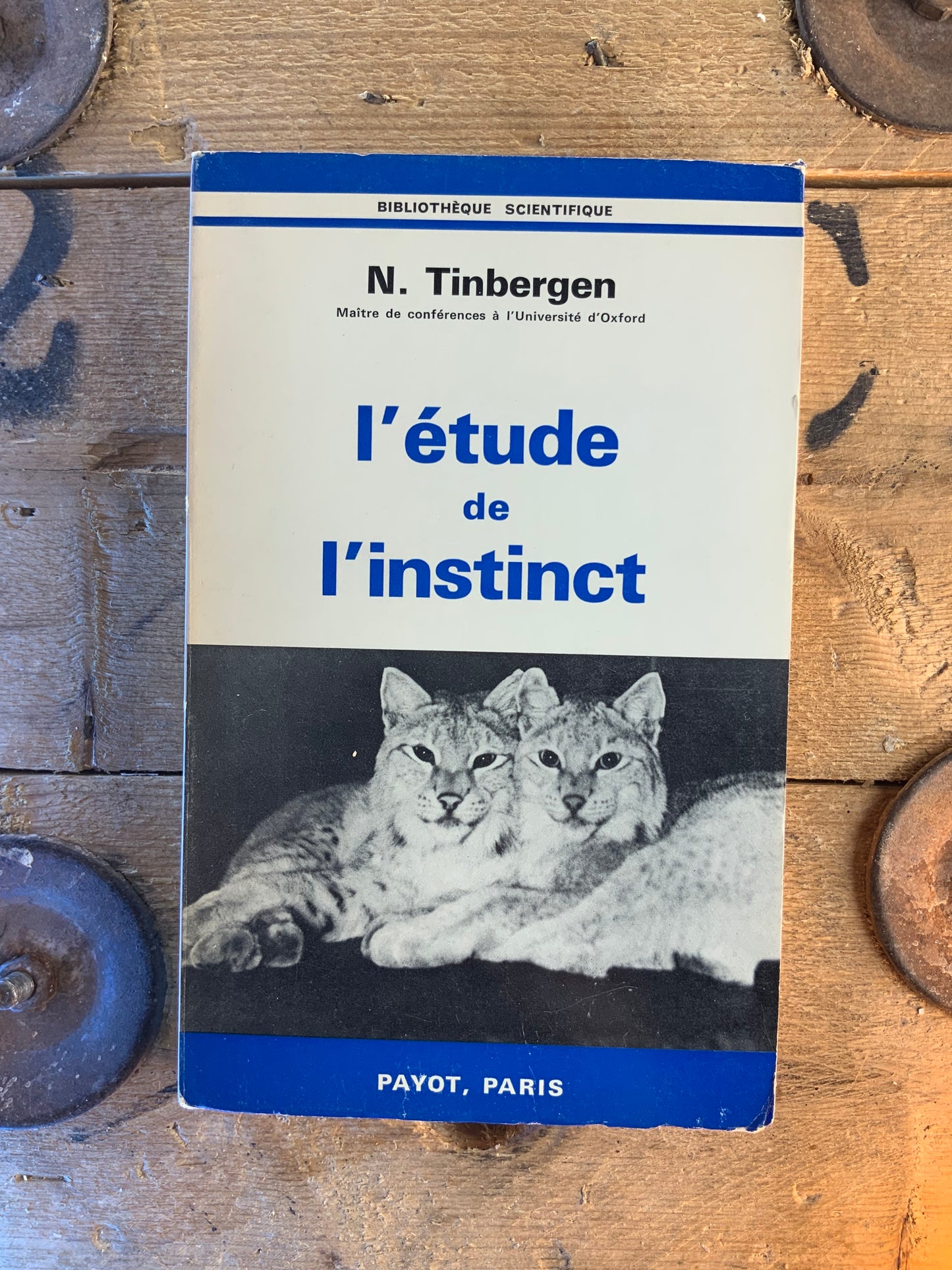 L’étude de l’instinct - N. Tinbergen