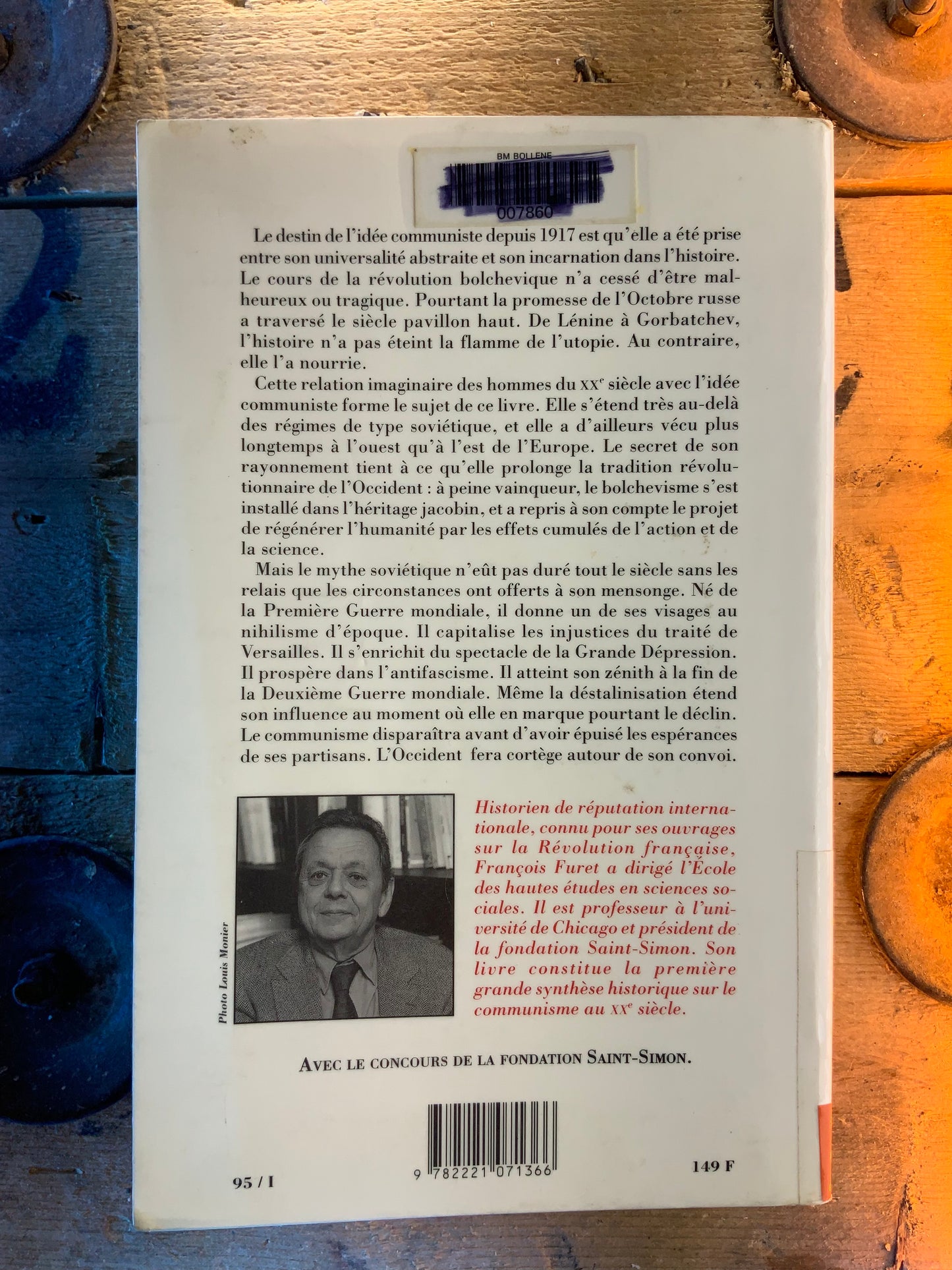 Le passé d’une illusion : essai sur l’idée communiste au XXe siècle - François Furet