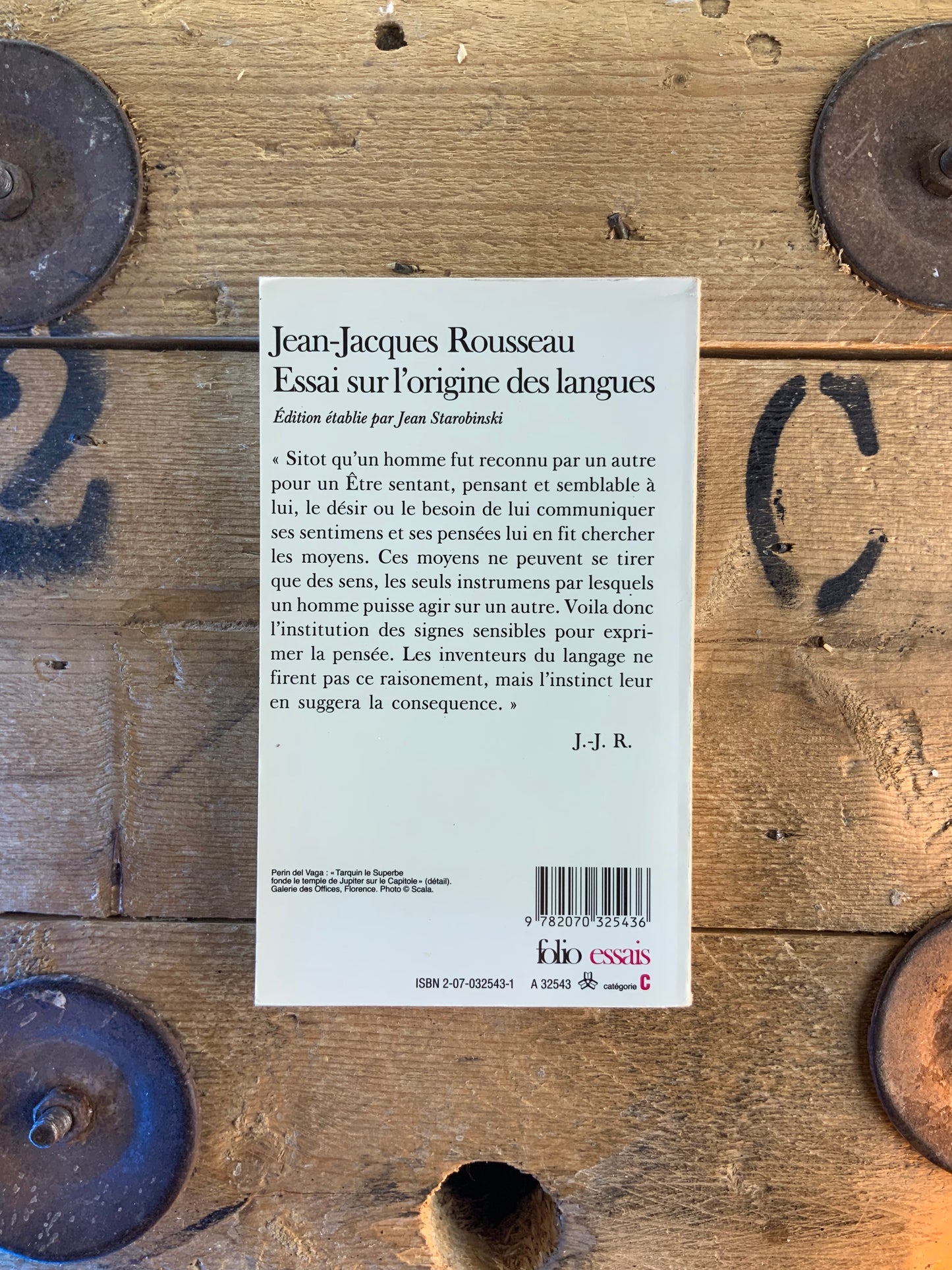 Essai sur l’origine des langues - Jean-Jacques Rousseau