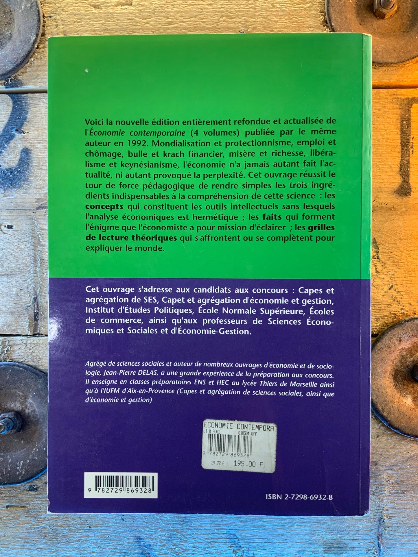 Économie contemporaine : faits . concepts . théories - Jean-Pierre Delas