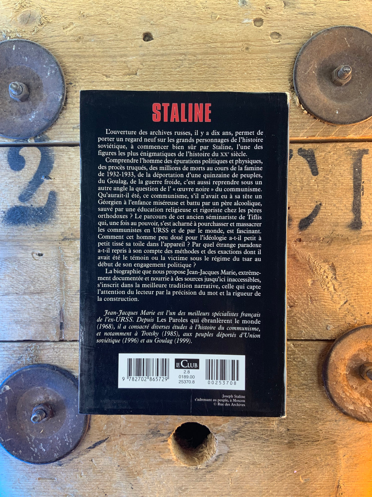 Staline - Jean-Jacques Marie