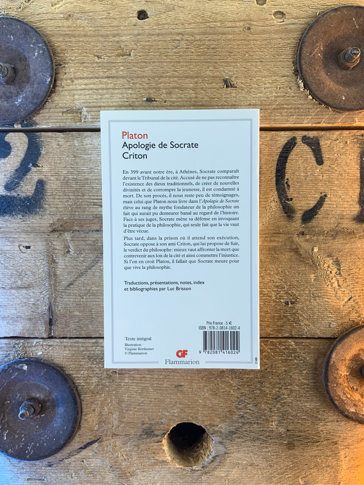 Apologie de Socrate. Criton - Platon