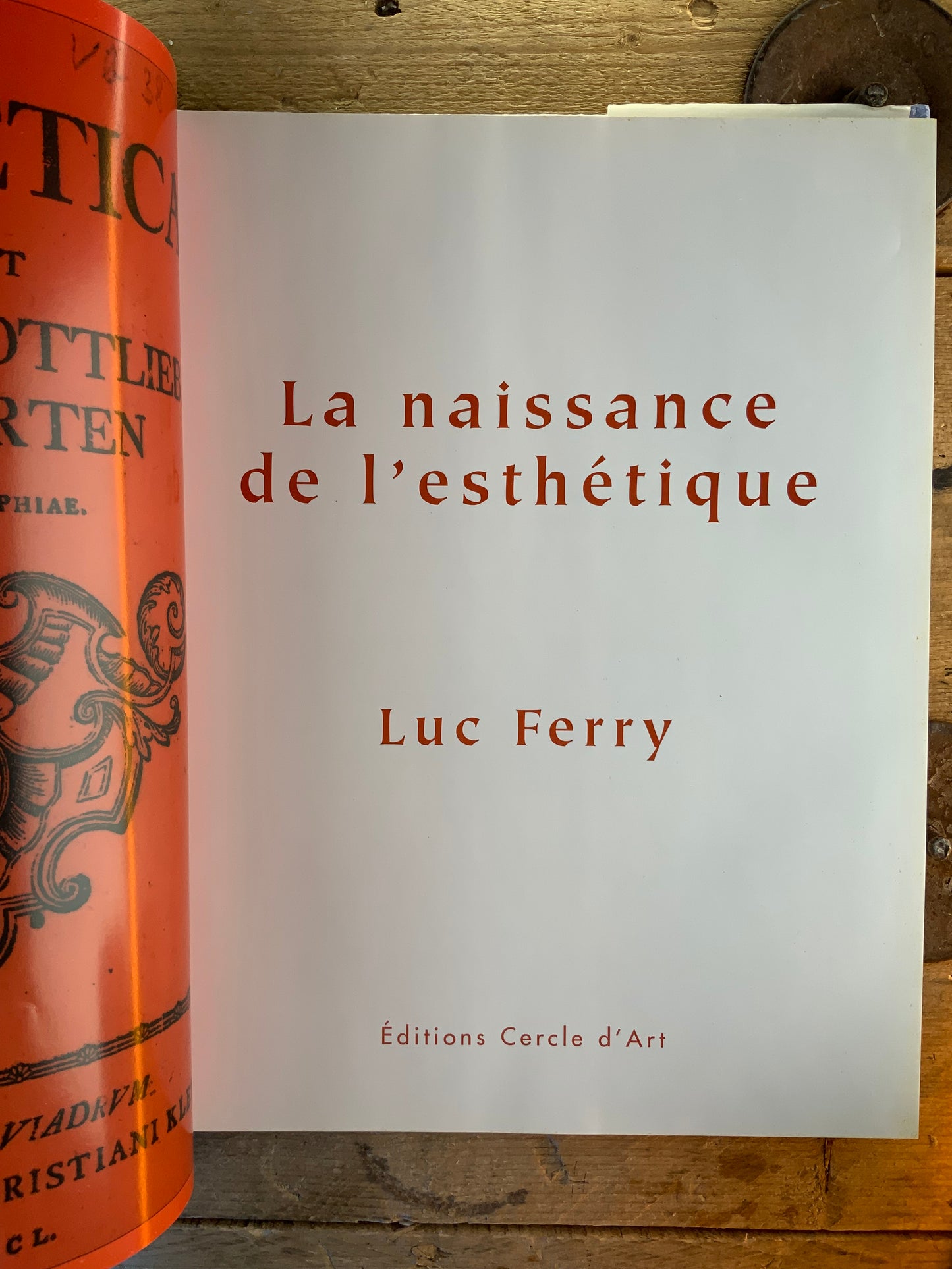 La naissance de l’esthétique - Luc Ferry
