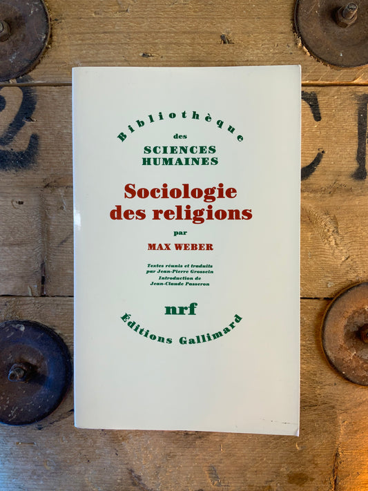 Sociologie des religions - Max Weber