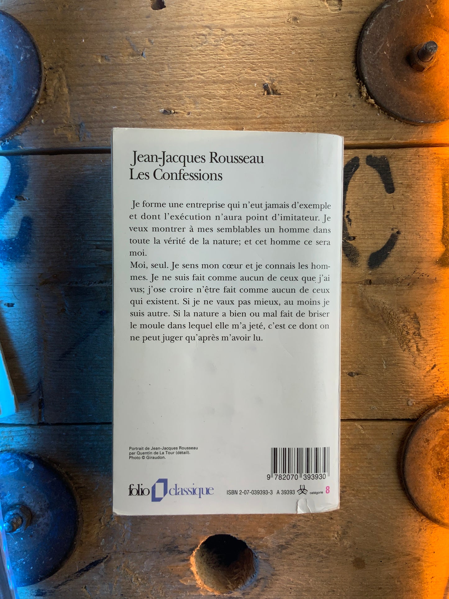 Les confessions - Jean-Jacques Rousseau