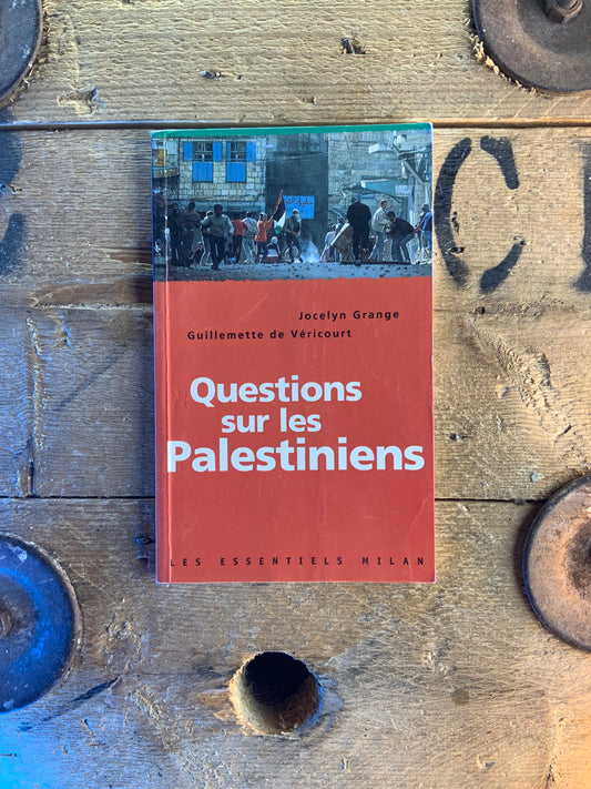 Questions sur les palestiniens - Jocelyn Grange et Guillemette de Véricourt