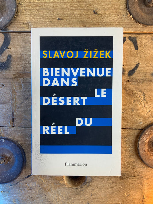 Bienvenue dans le désert du réel - Slavoj Zizek